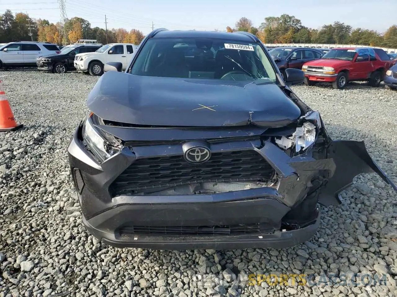 5 Photograph of a damaged car 2T3H1RFVXMW143708 TOYOTA RAV4 2021