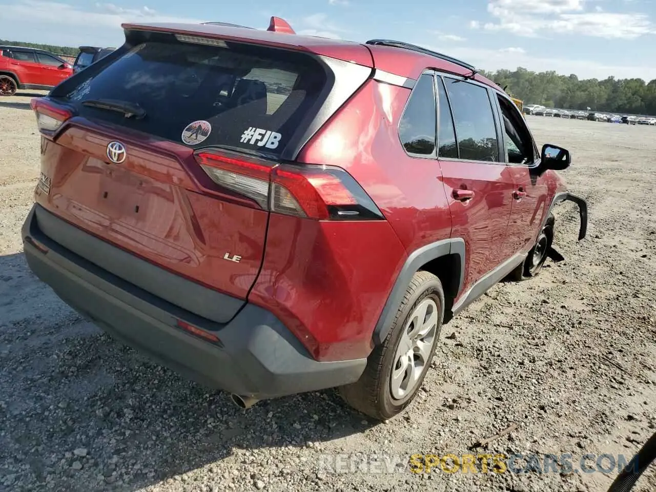 3 Photograph of a damaged car 2T3H1RFVXMW148827 TOYOTA RAV4 2021