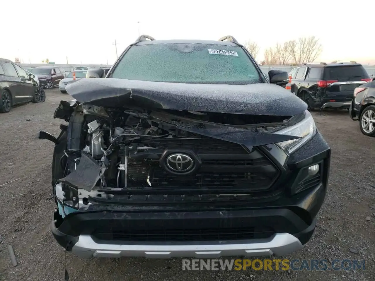 5 Фотография поврежденного автомобиля 2T3J1RFV0MW144044 TOYOTA RAV4 2021