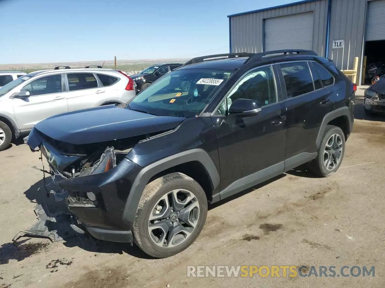 1 Photograph of a damaged car 2T3J1RFV0MW178713 TOYOTA RAV4 2021