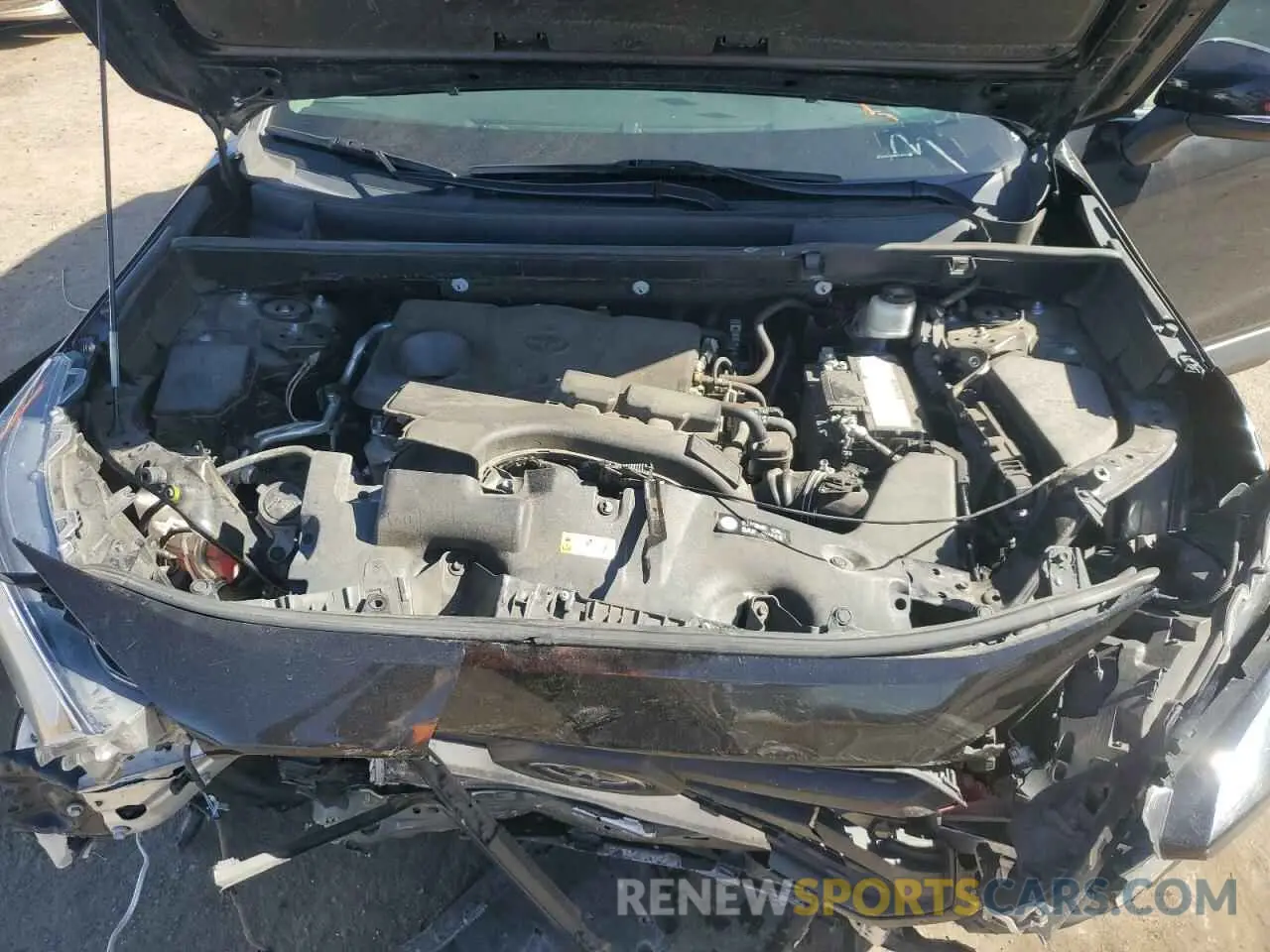 12 Photograph of a damaged car 2T3J1RFV0MW178713 TOYOTA RAV4 2021