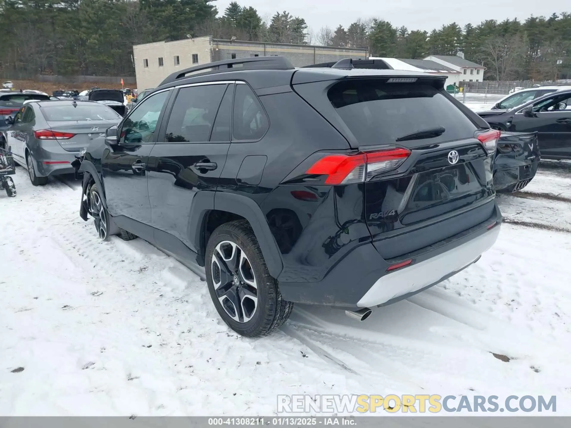 3 Фотография поврежденного автомобиля 2T3J1RFV1MW178963 TOYOTA RAV4 2021