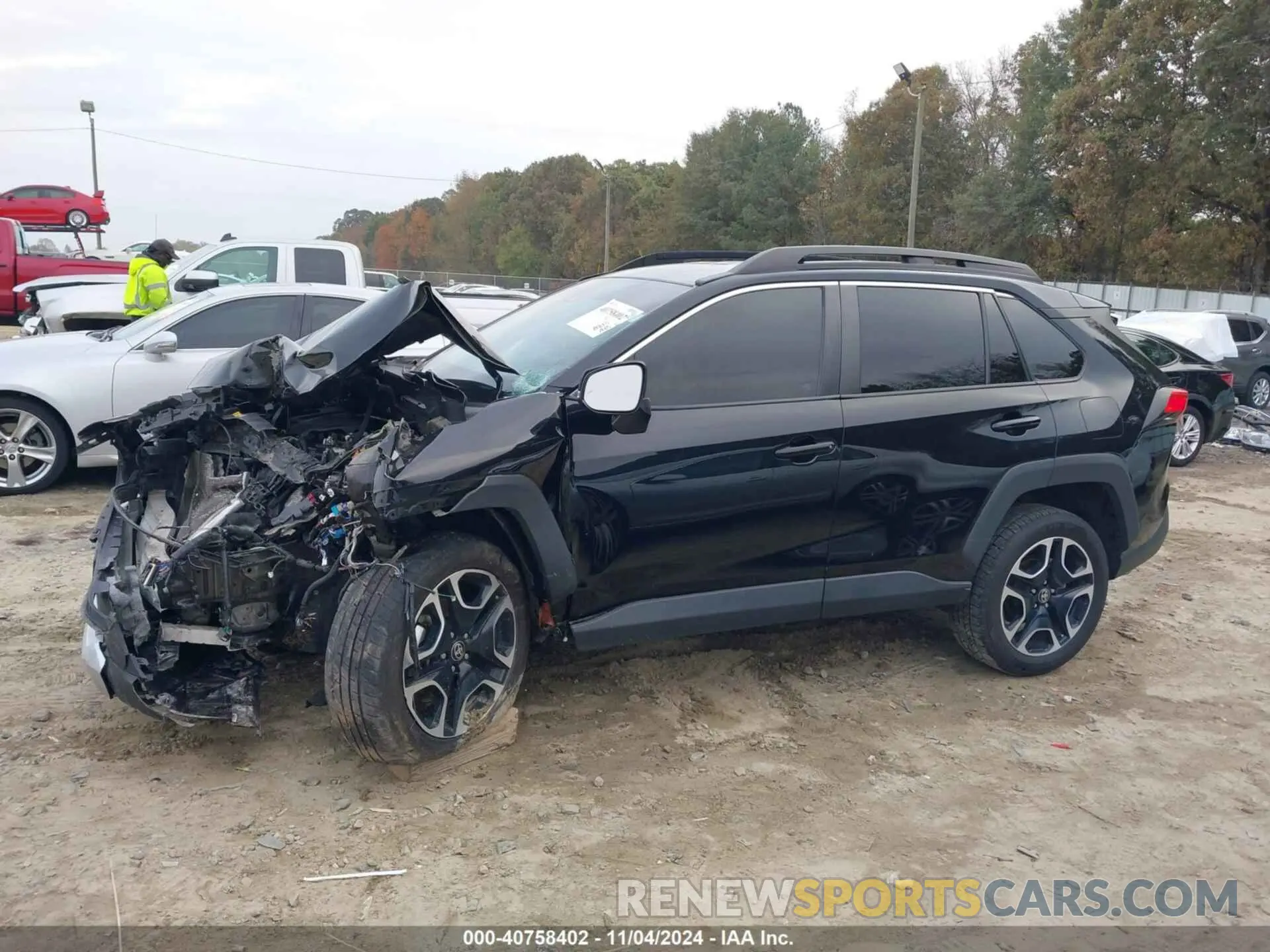 14 Фотография поврежденного автомобиля 2T3J1RFV1MW202310 TOYOTA RAV4 2021