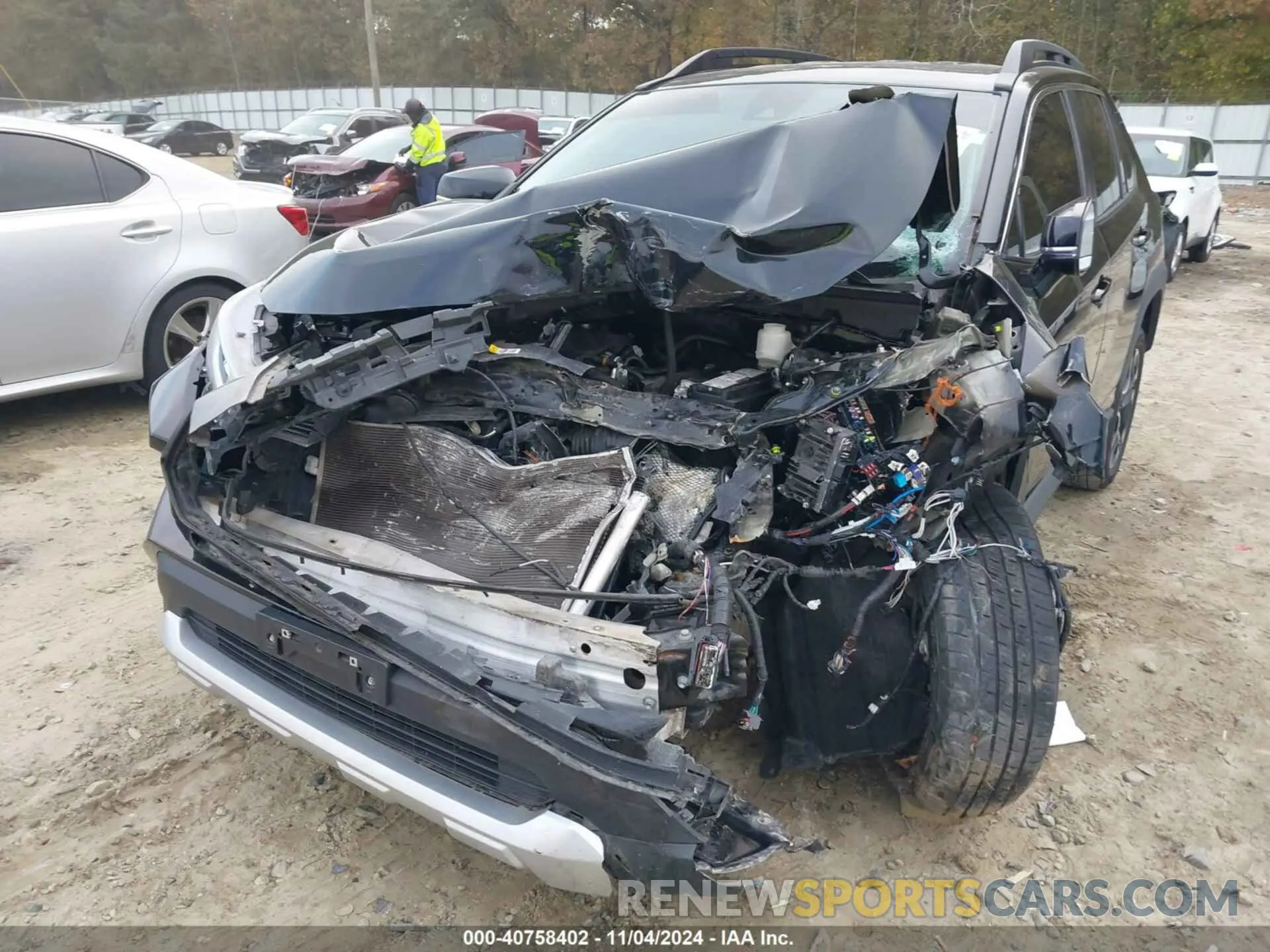 6 Фотография поврежденного автомобиля 2T3J1RFV1MW202310 TOYOTA RAV4 2021