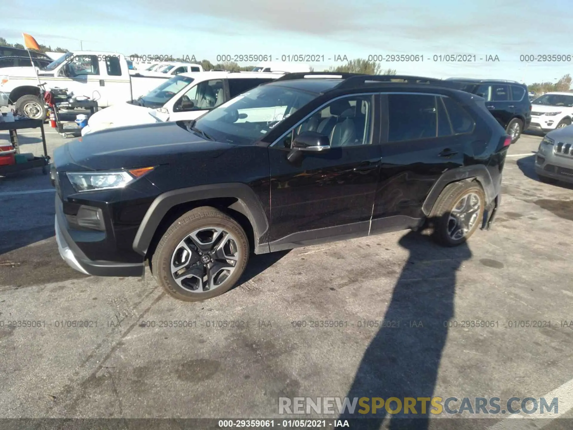 2 Photograph of a damaged car 2T3J1RFV2MW155997 TOYOTA RAV4 2021