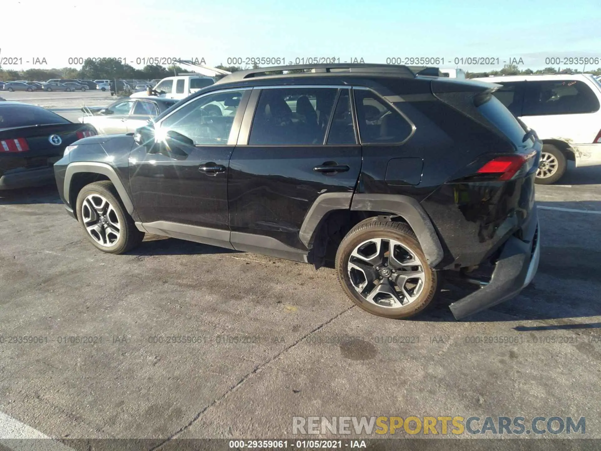 3 Photograph of a damaged car 2T3J1RFV2MW155997 TOYOTA RAV4 2021