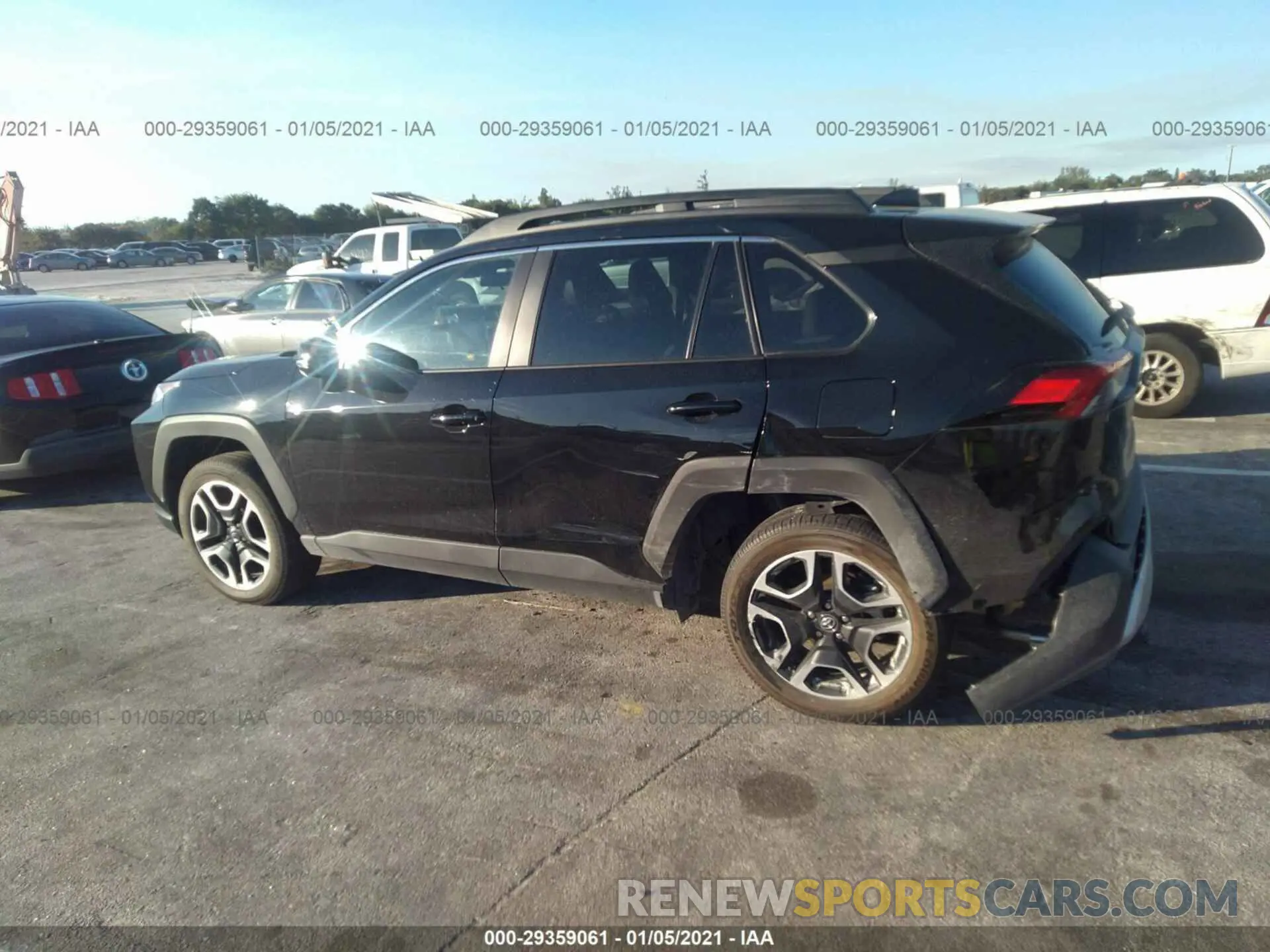 6 Photograph of a damaged car 2T3J1RFV2MW155997 TOYOTA RAV4 2021