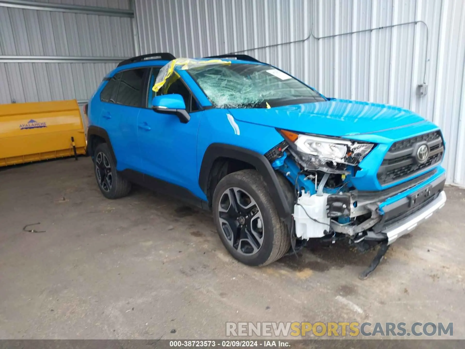 1 Фотография поврежденного автомобиля 2T3J1RFV3MW247409 TOYOTA RAV4 2021