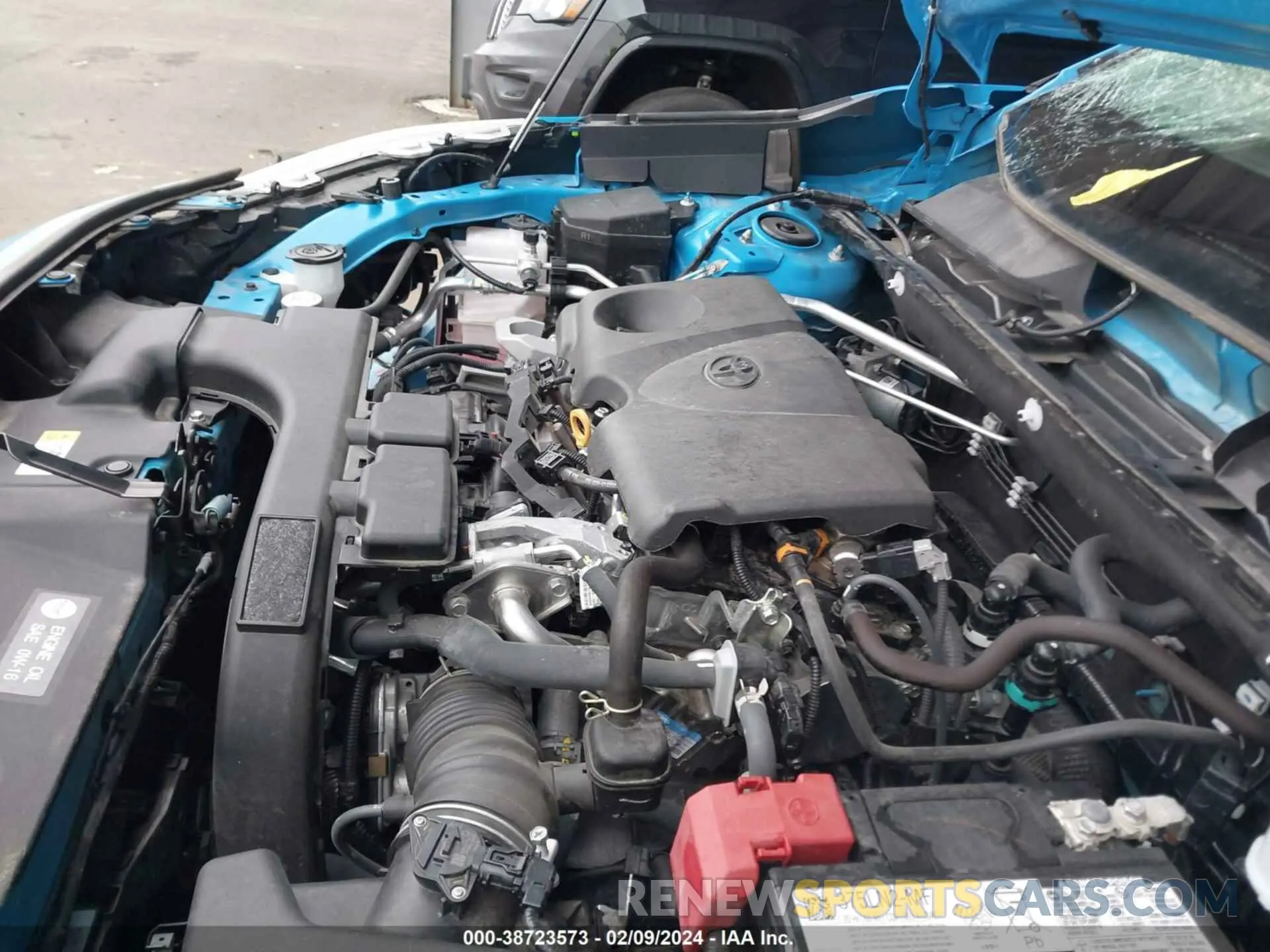 10 Фотография поврежденного автомобиля 2T3J1RFV3MW247409 TOYOTA RAV4 2021