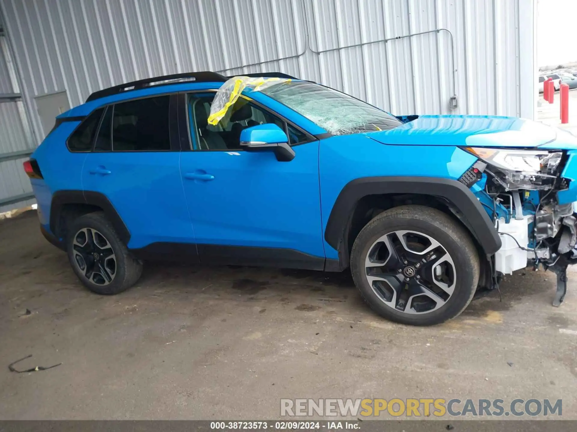 13 Фотография поврежденного автомобиля 2T3J1RFV3MW247409 TOYOTA RAV4 2021