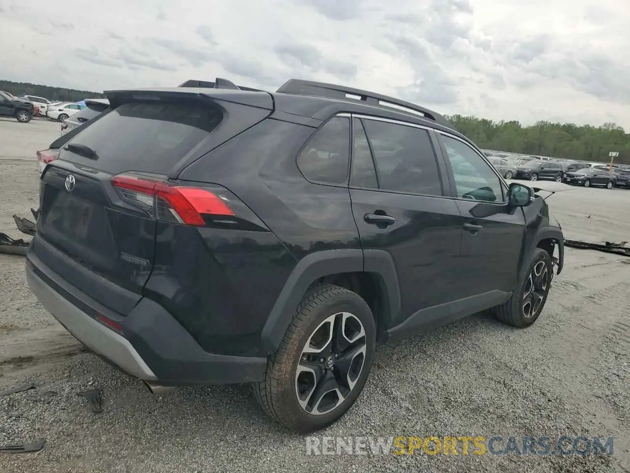 3 Photograph of a damaged car 2T3J1RFV5MW154407 TOYOTA RAV4 2021