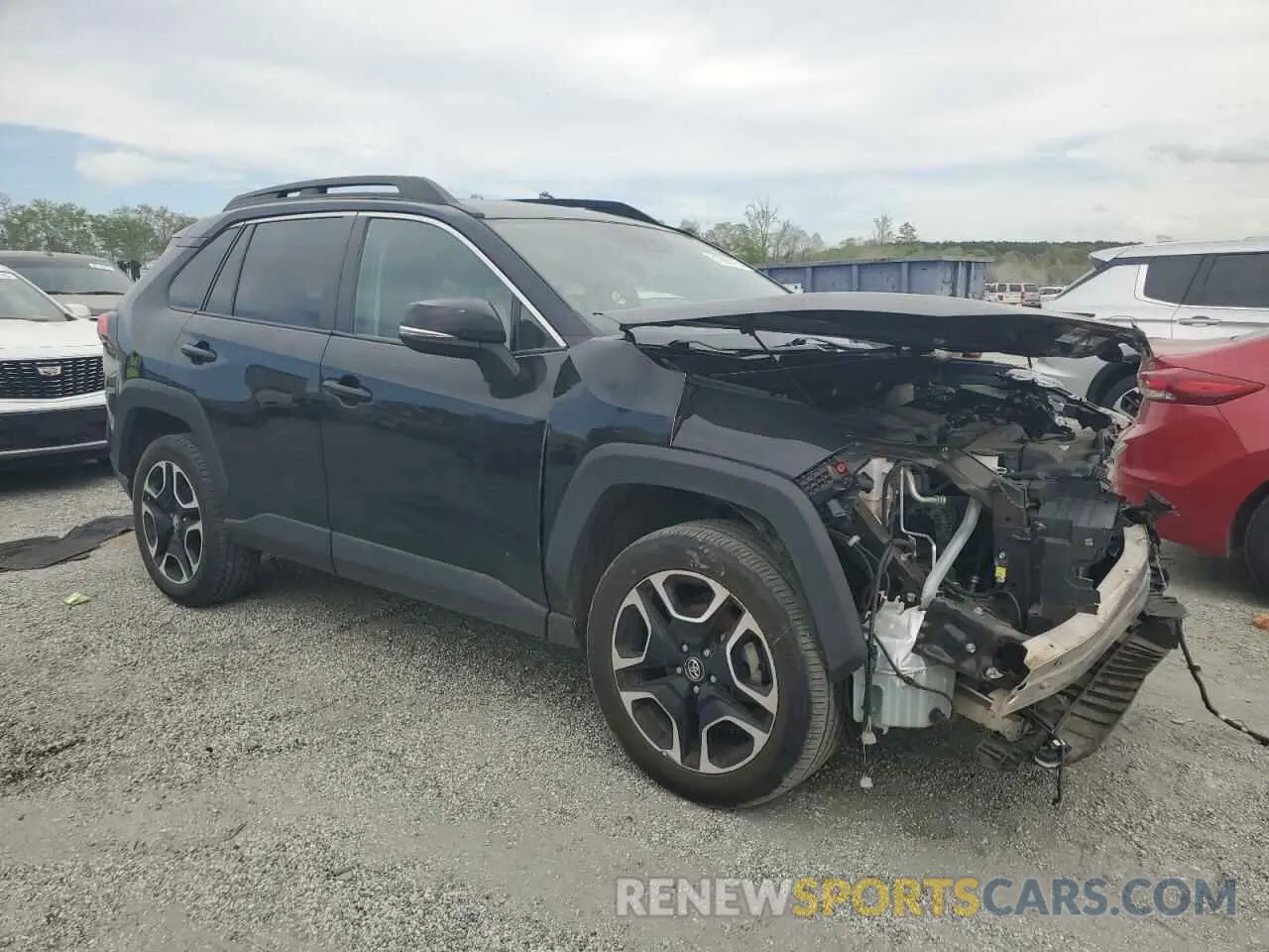 4 Photograph of a damaged car 2T3J1RFV5MW154407 TOYOTA RAV4 2021