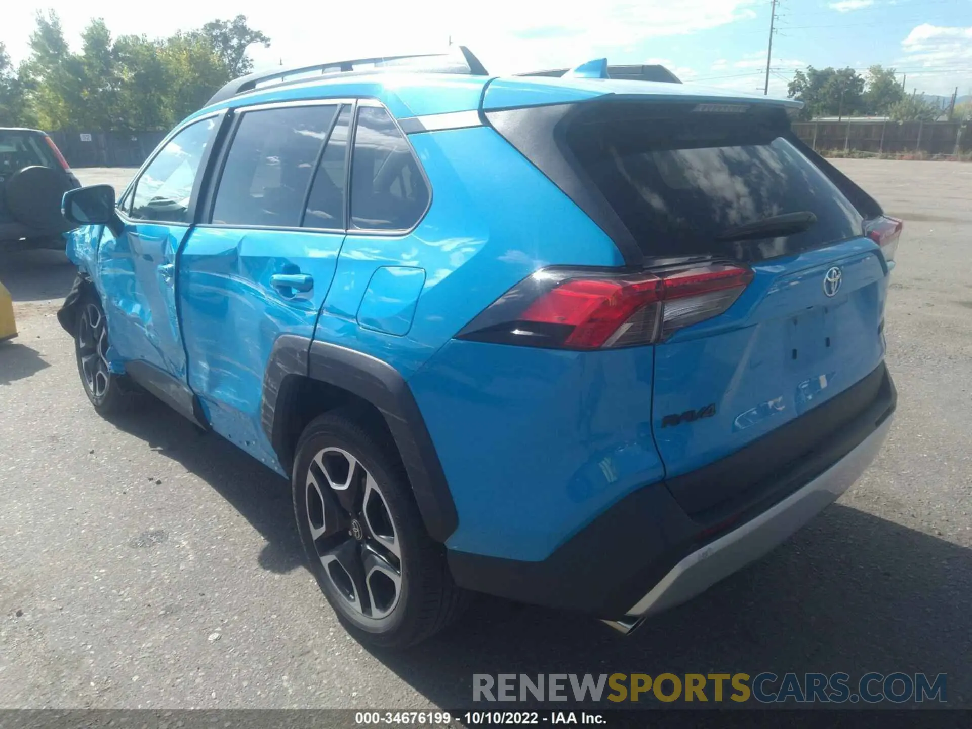 3 Photograph of a damaged car 2T3J1RFV5MW209955 TOYOTA RAV4 2021