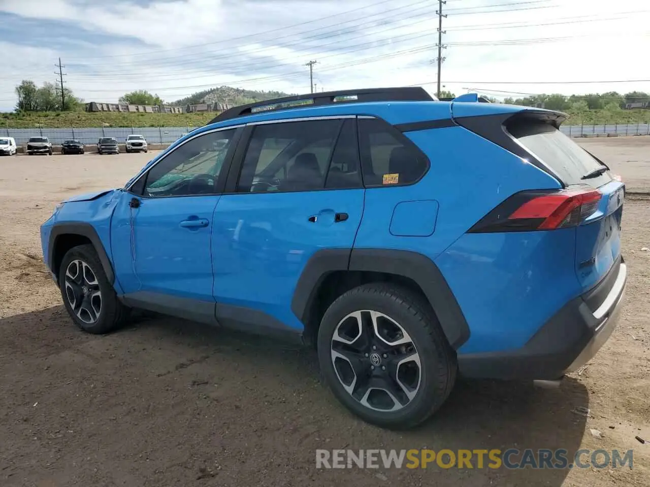 2 Photograph of a damaged car 2T3J1RFV6MW172804 TOYOTA RAV4 2021