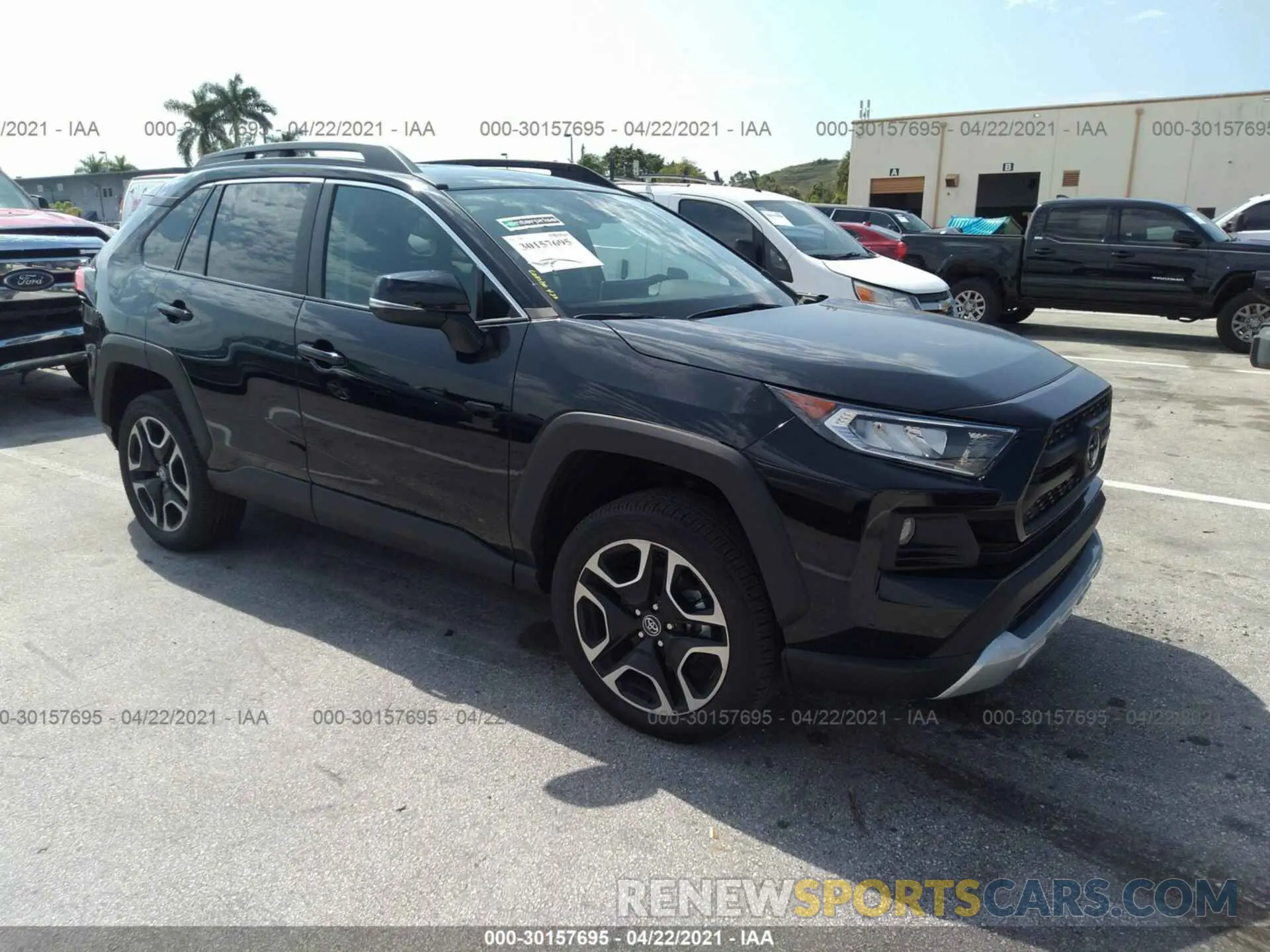 1 Фотография поврежденного автомобиля 2T3J1RFV7MW156286 TOYOTA RAV4 2021