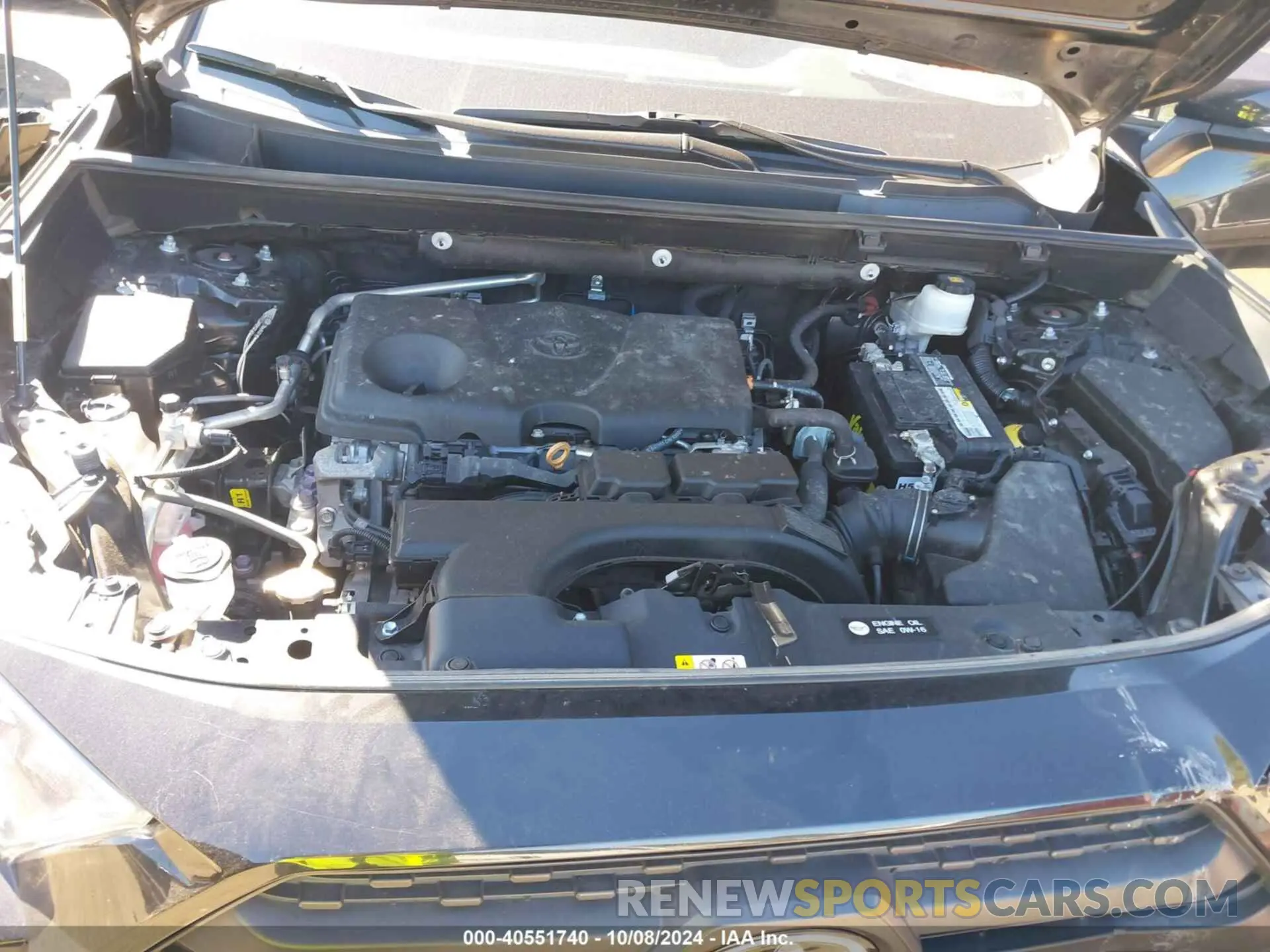10 Фотография поврежденного автомобиля 2T3J1RFV7MW164601 TOYOTA RAV4 2021