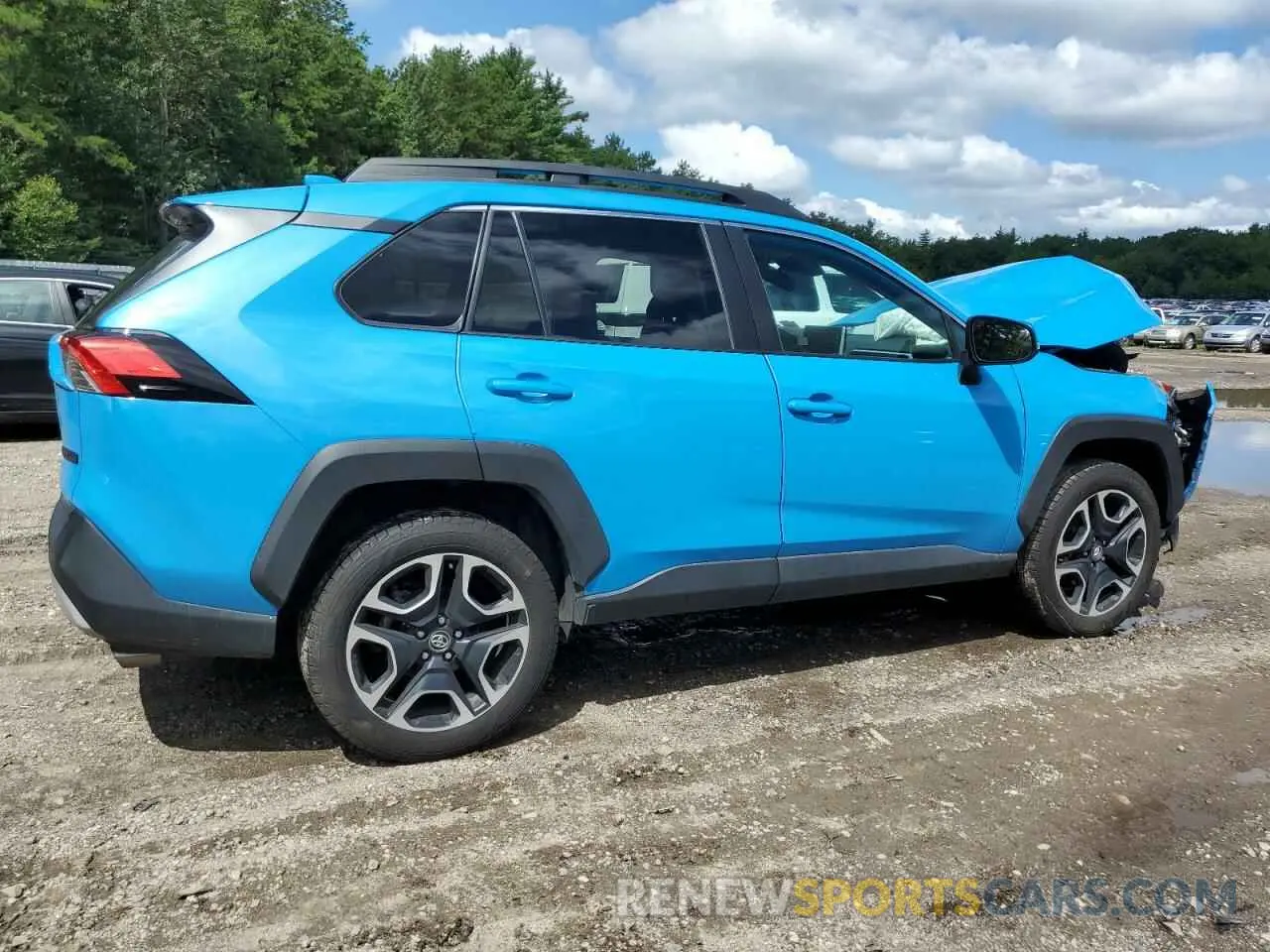 3 Photograph of a damaged car 2T3J1RFV8MW162663 TOYOTA RAV4 2021