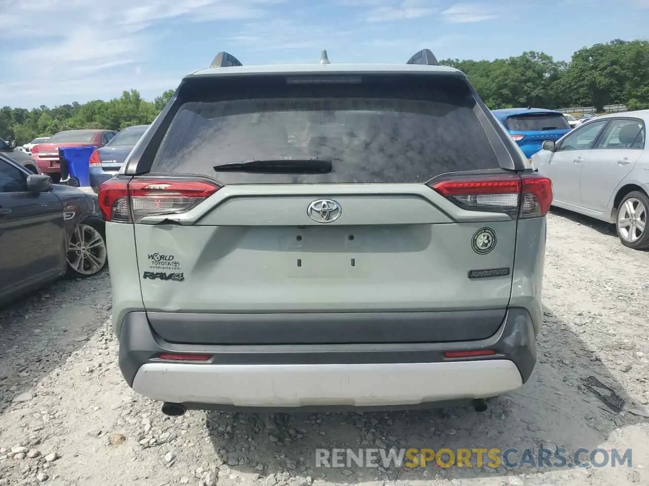 6 Photograph of a damaged car 2T3J1RFV9MW159805 TOYOTA RAV4 2021