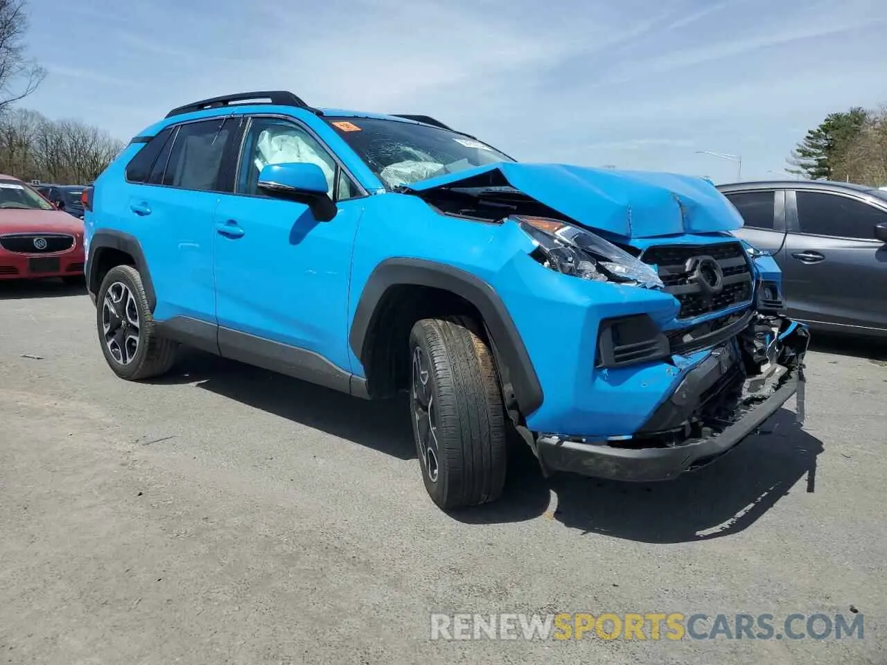 4 Фотография поврежденного автомобиля 2T3J1RFV9MW168729 TOYOTA RAV4 2021