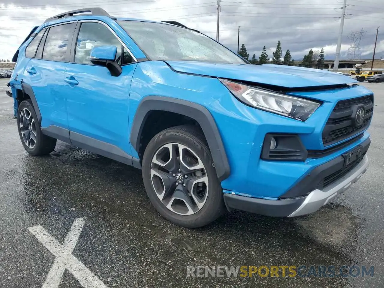 4 Фотография поврежденного автомобиля 2T3J1RFVXMW170585 TOYOTA RAV4 2021