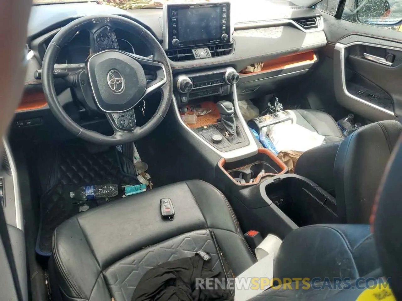 8 Фотография поврежденного автомобиля 2T3J1RFVXMW170585 TOYOTA RAV4 2021