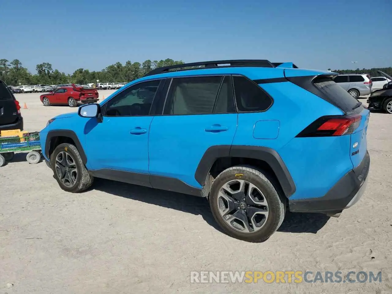 2 Photograph of a damaged car 2T3J1RFVXMW210860 TOYOTA RAV4 2021