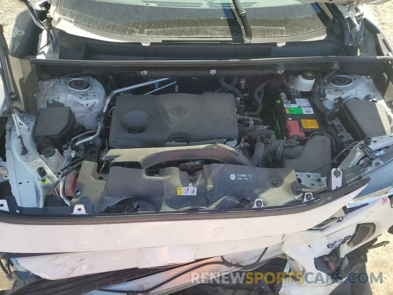 12 Фотография поврежденного автомобиля 2T3K1RFV2MC162390 TOYOTA RAV4 2021