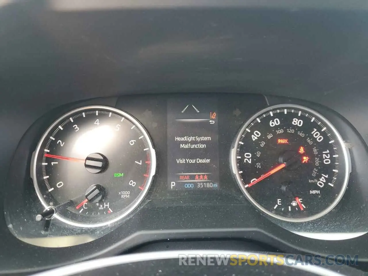 9 Фотография поврежденного автомобиля 2T3K1RFV2MC162390 TOYOTA RAV4 2021