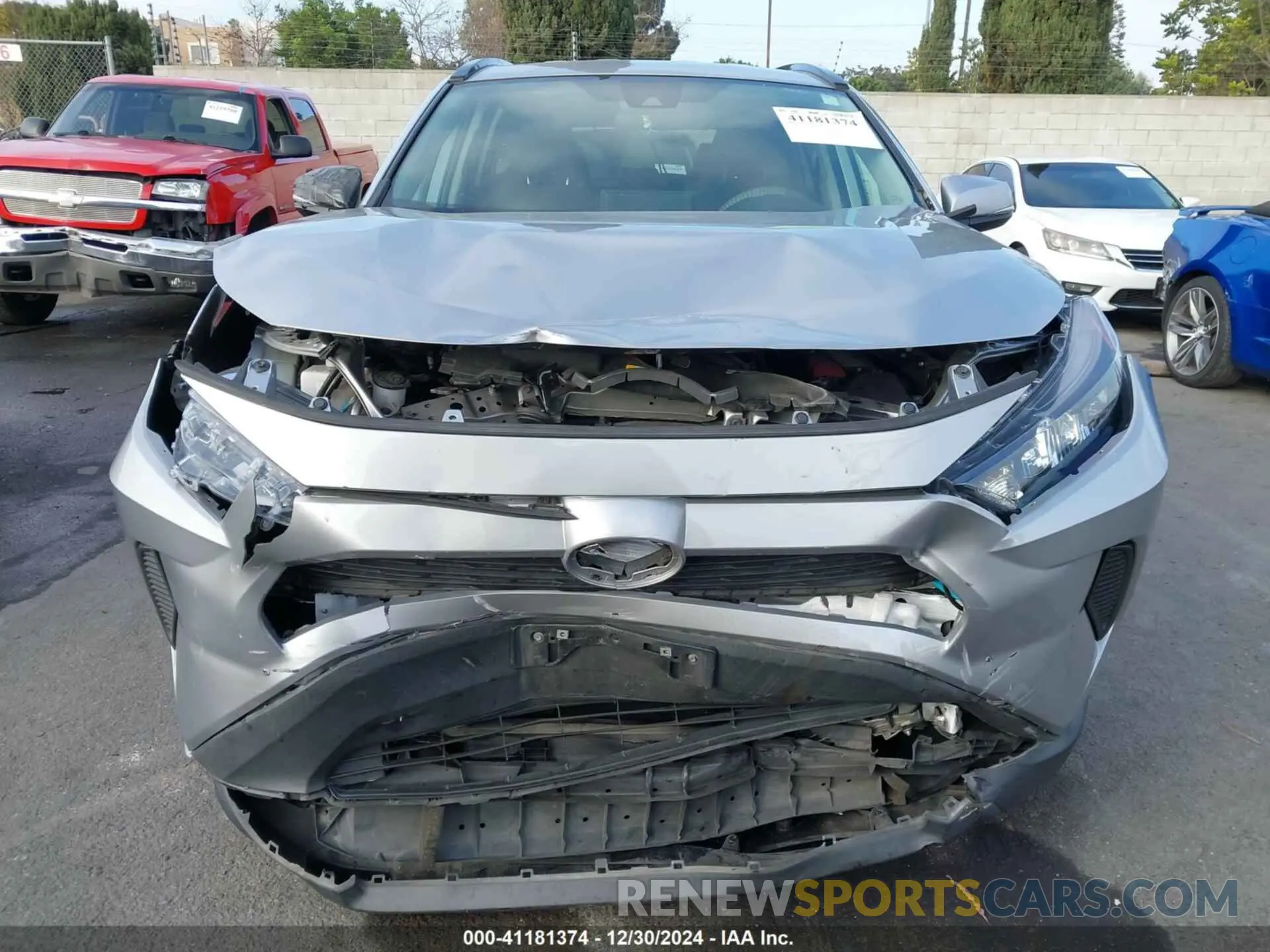 12 Фотография поврежденного автомобиля 2T3K1RFV4MC097042 TOYOTA RAV4 2021