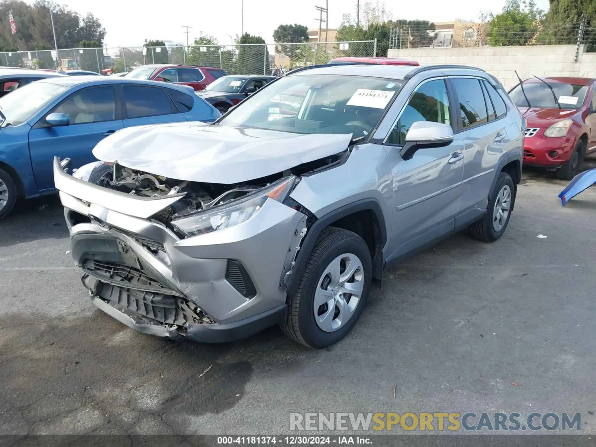 2 Фотография поврежденного автомобиля 2T3K1RFV4MC097042 TOYOTA RAV4 2021