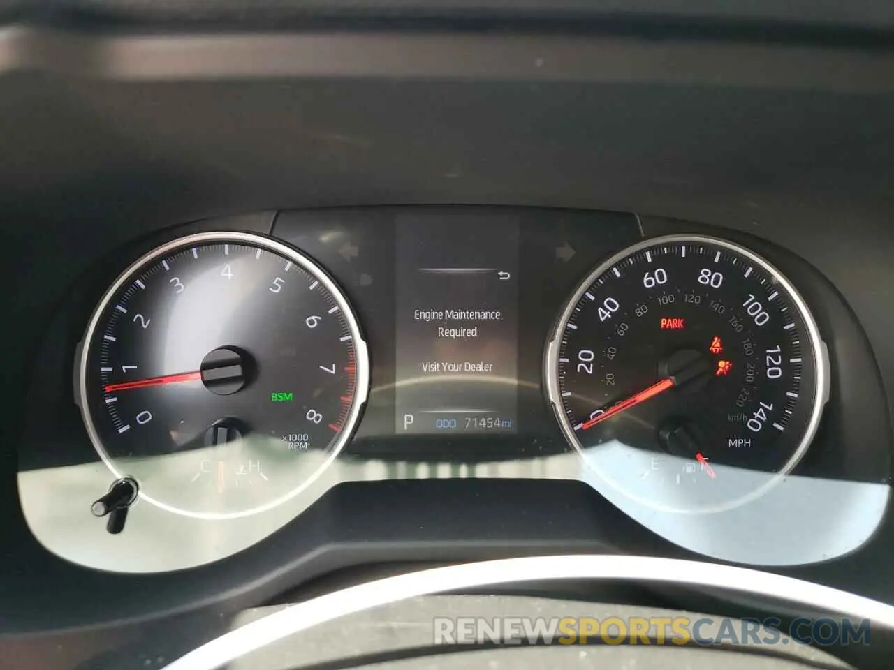 9 Фотография поврежденного автомобиля 2T3K1RFV4MC112462 TOYOTA RAV4 2021