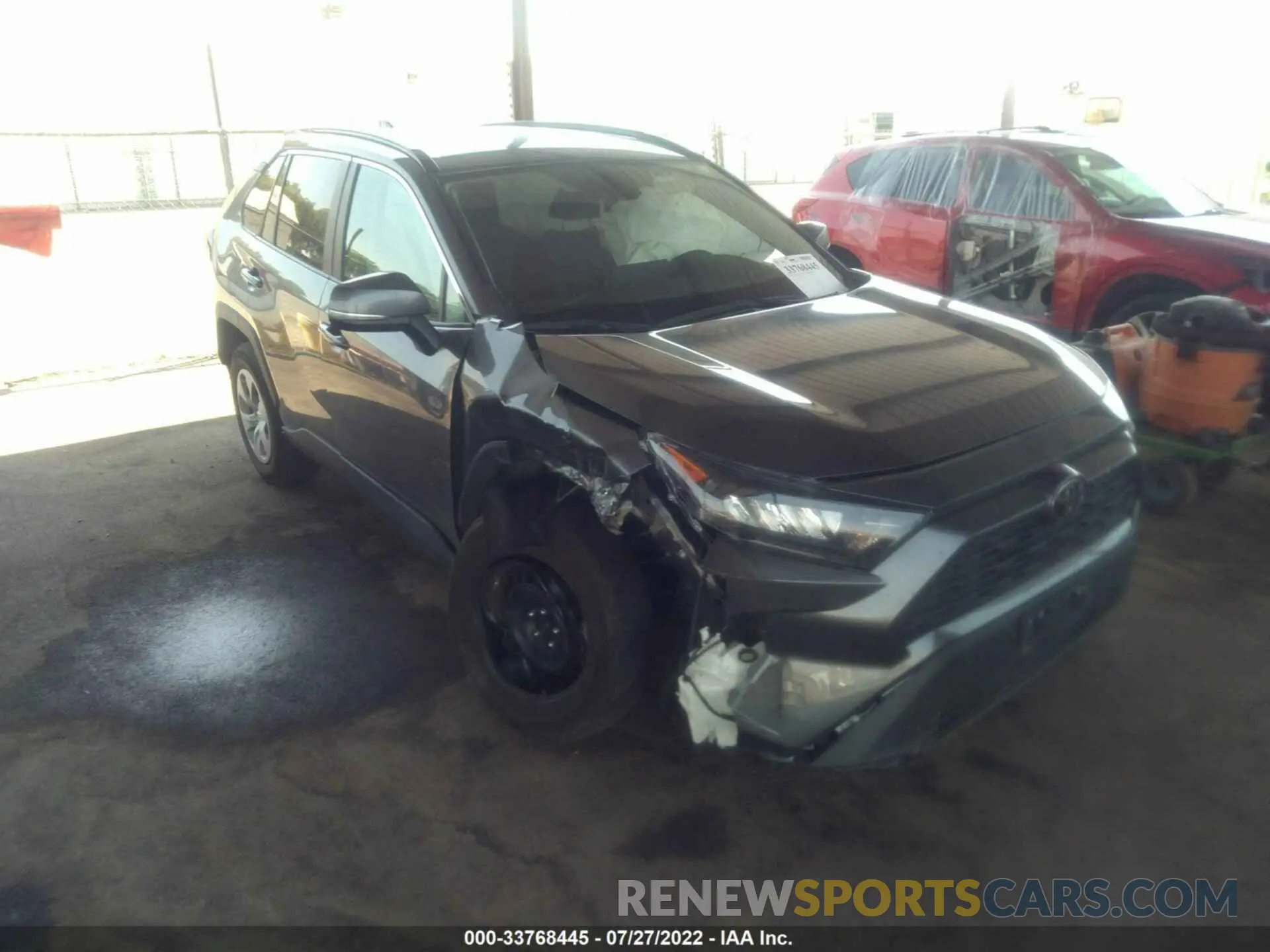 1 Фотография поврежденного автомобиля 2T3K1RFV5MC116066 TOYOTA RAV4 2021