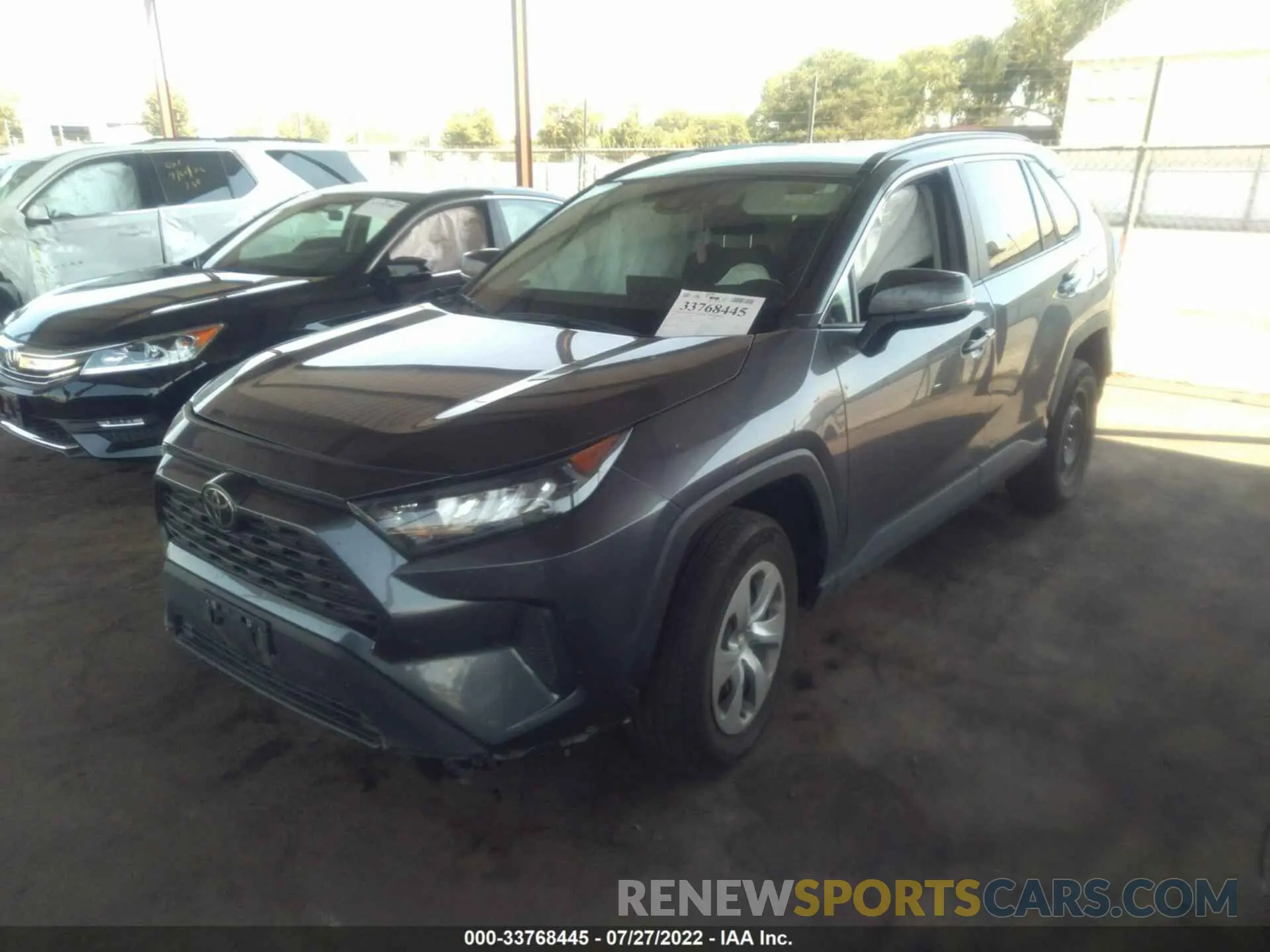 2 Фотография поврежденного автомобиля 2T3K1RFV5MC116066 TOYOTA RAV4 2021