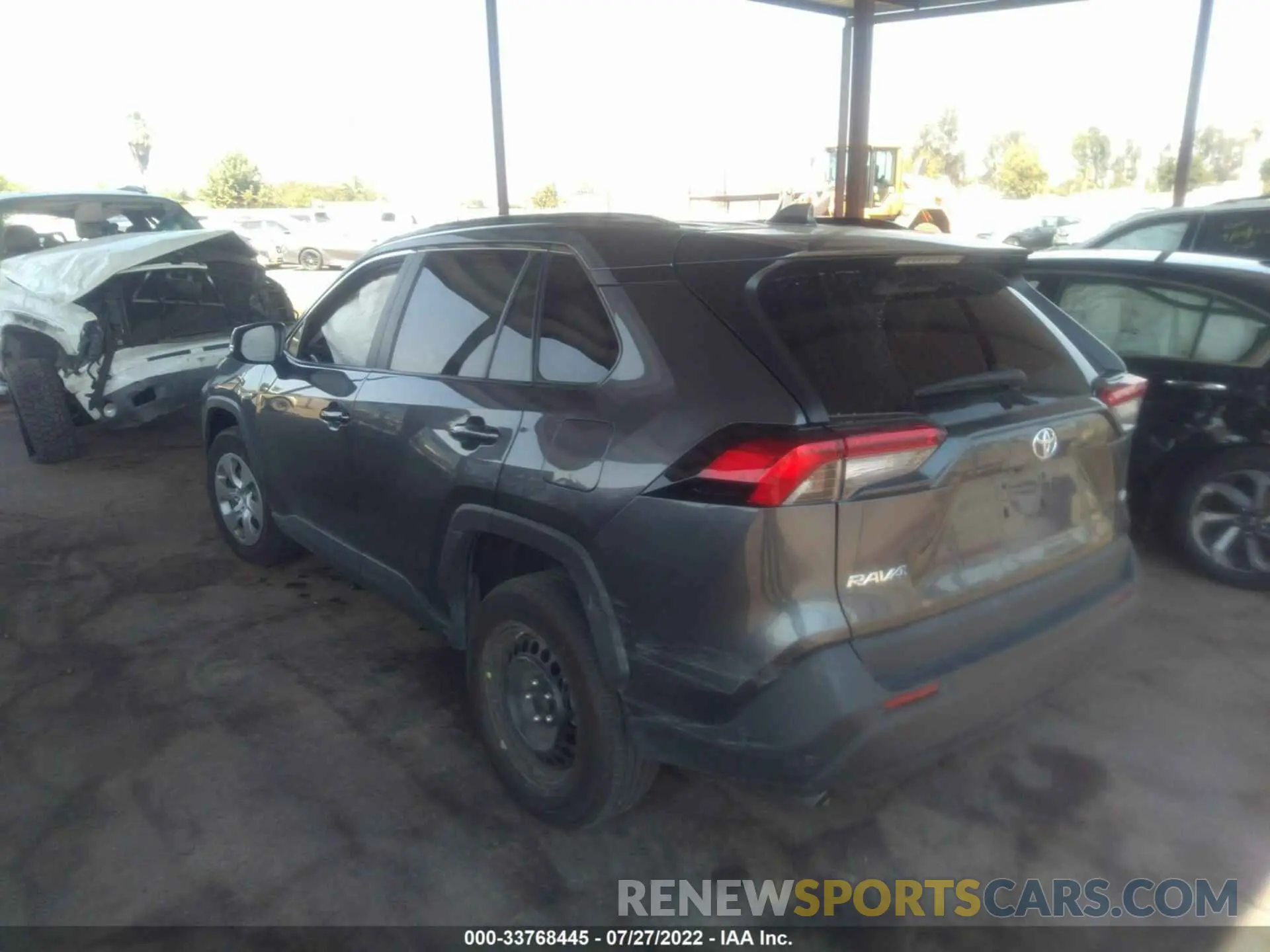 3 Фотография поврежденного автомобиля 2T3K1RFV5MC116066 TOYOTA RAV4 2021