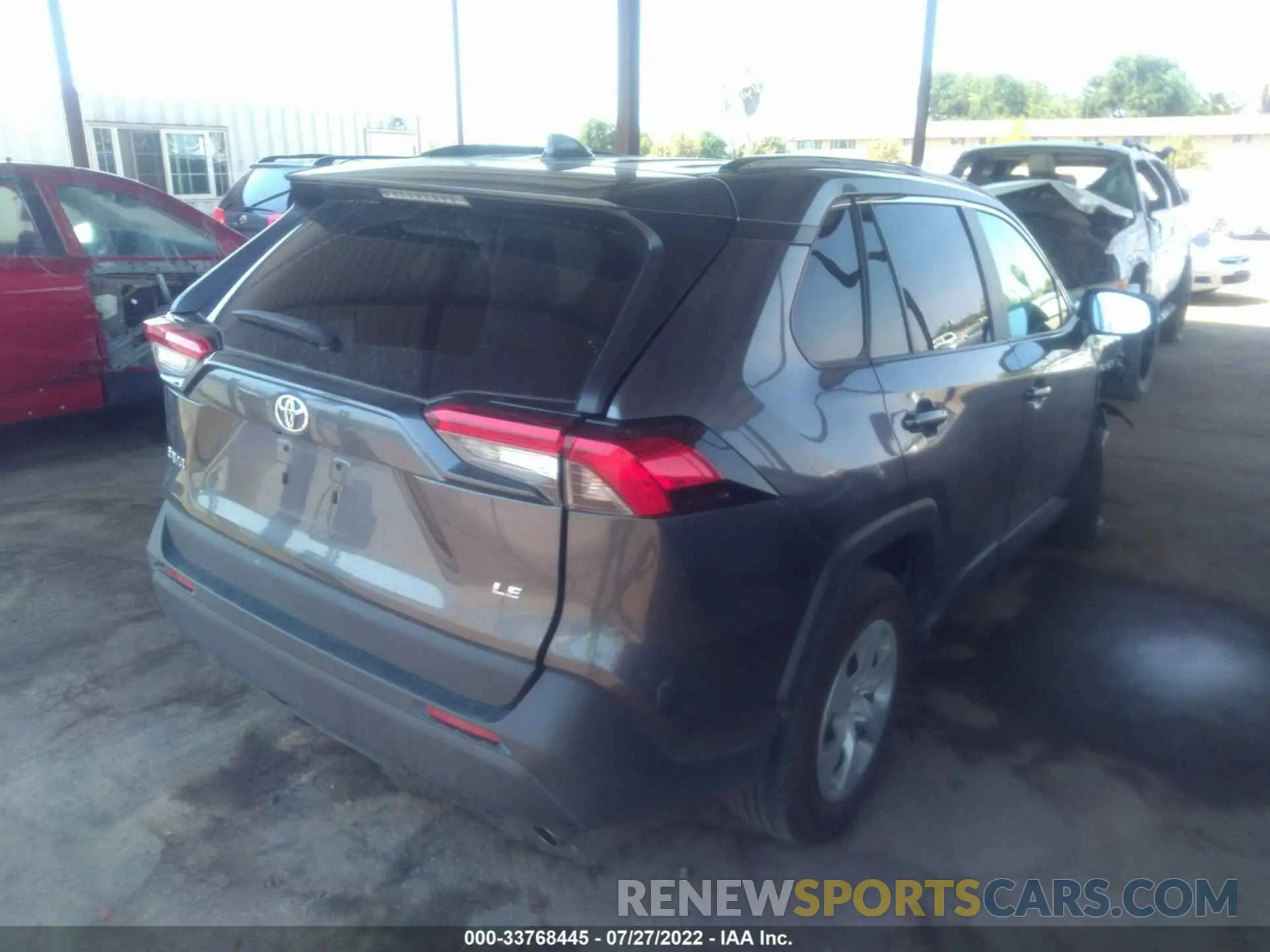 4 Фотография поврежденного автомобиля 2T3K1RFV5MC116066 TOYOTA RAV4 2021