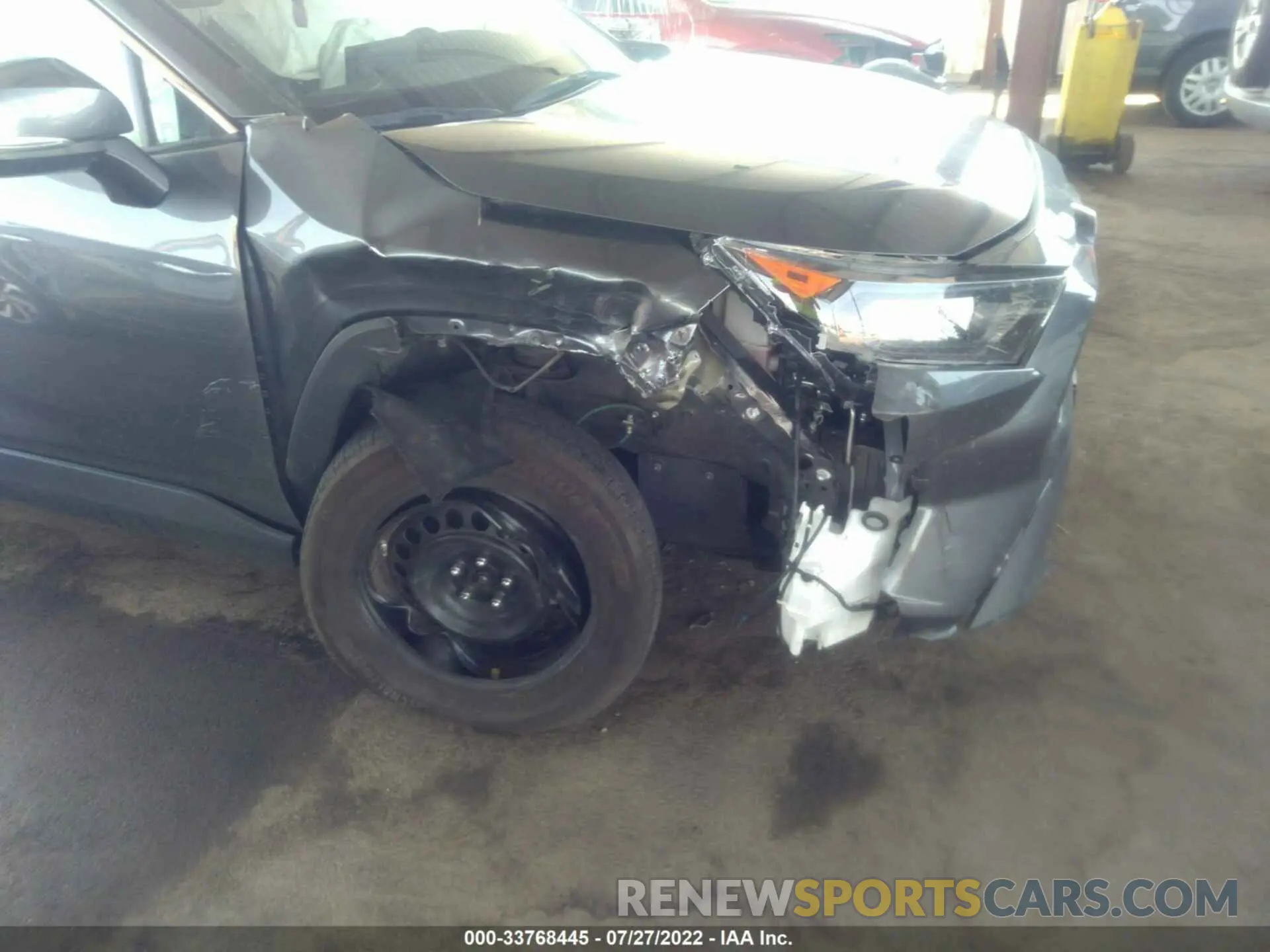 6 Фотография поврежденного автомобиля 2T3K1RFV5MC116066 TOYOTA RAV4 2021