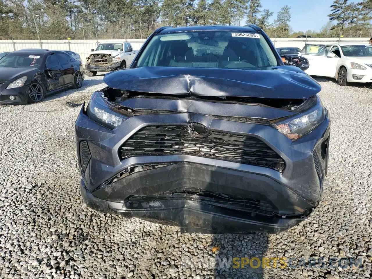 5 Фотография поврежденного автомобиля 2T3K1RFV6MC092621 TOYOTA RAV4 2021