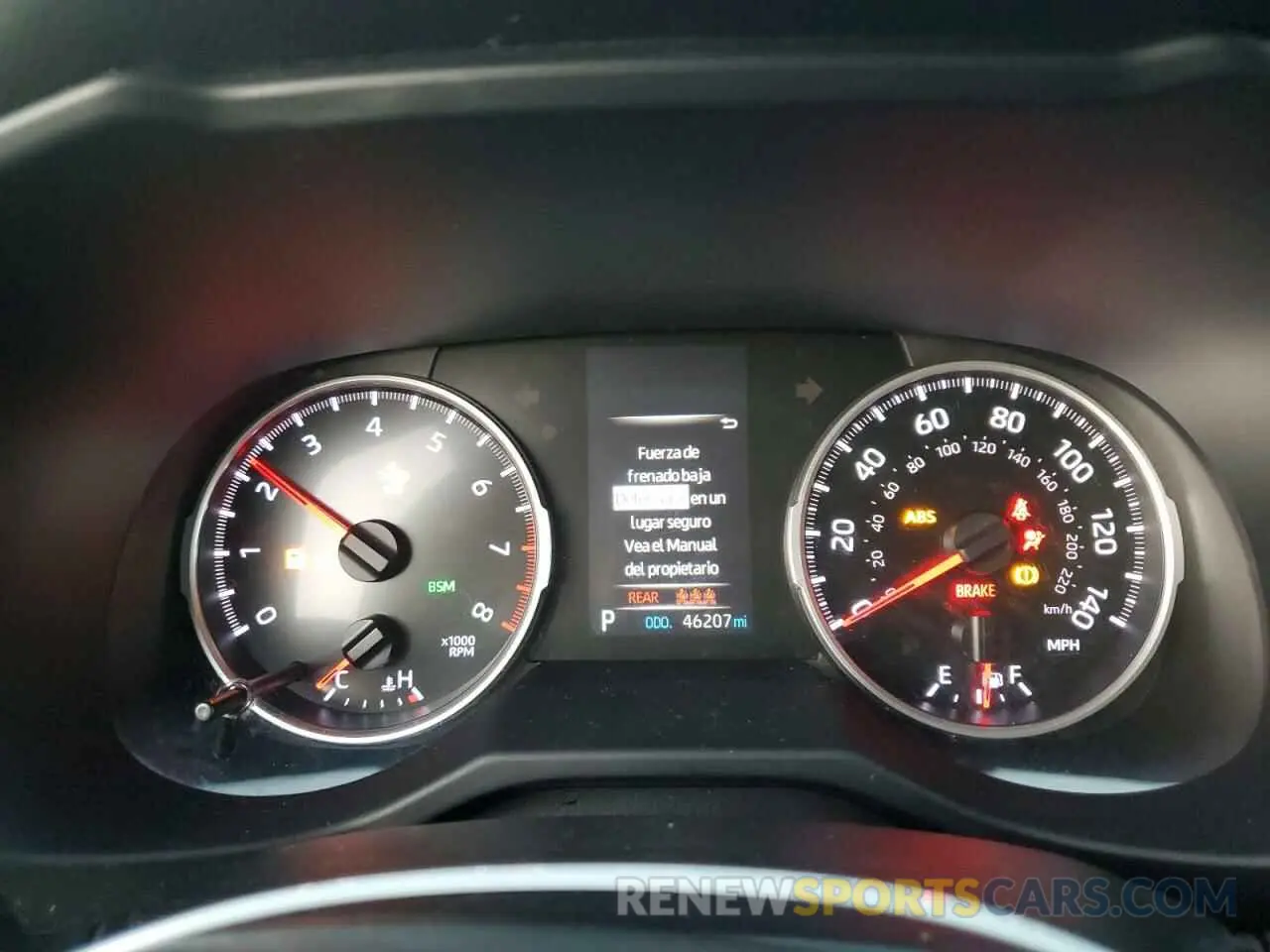 9 Фотография поврежденного автомобиля 2T3K1RFV6MC102502 TOYOTA RAV4 2021
