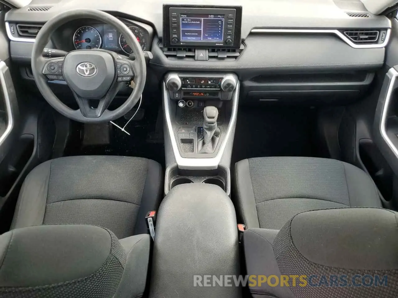 8 Фотография поврежденного автомобиля 2T3K1RFV6MC116917 TOYOTA RAV4 2021