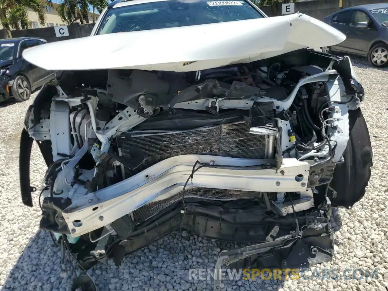 9 Фотография поврежденного автомобиля 2T3K1RFV6MC132759 TOYOTA RAV4 2021