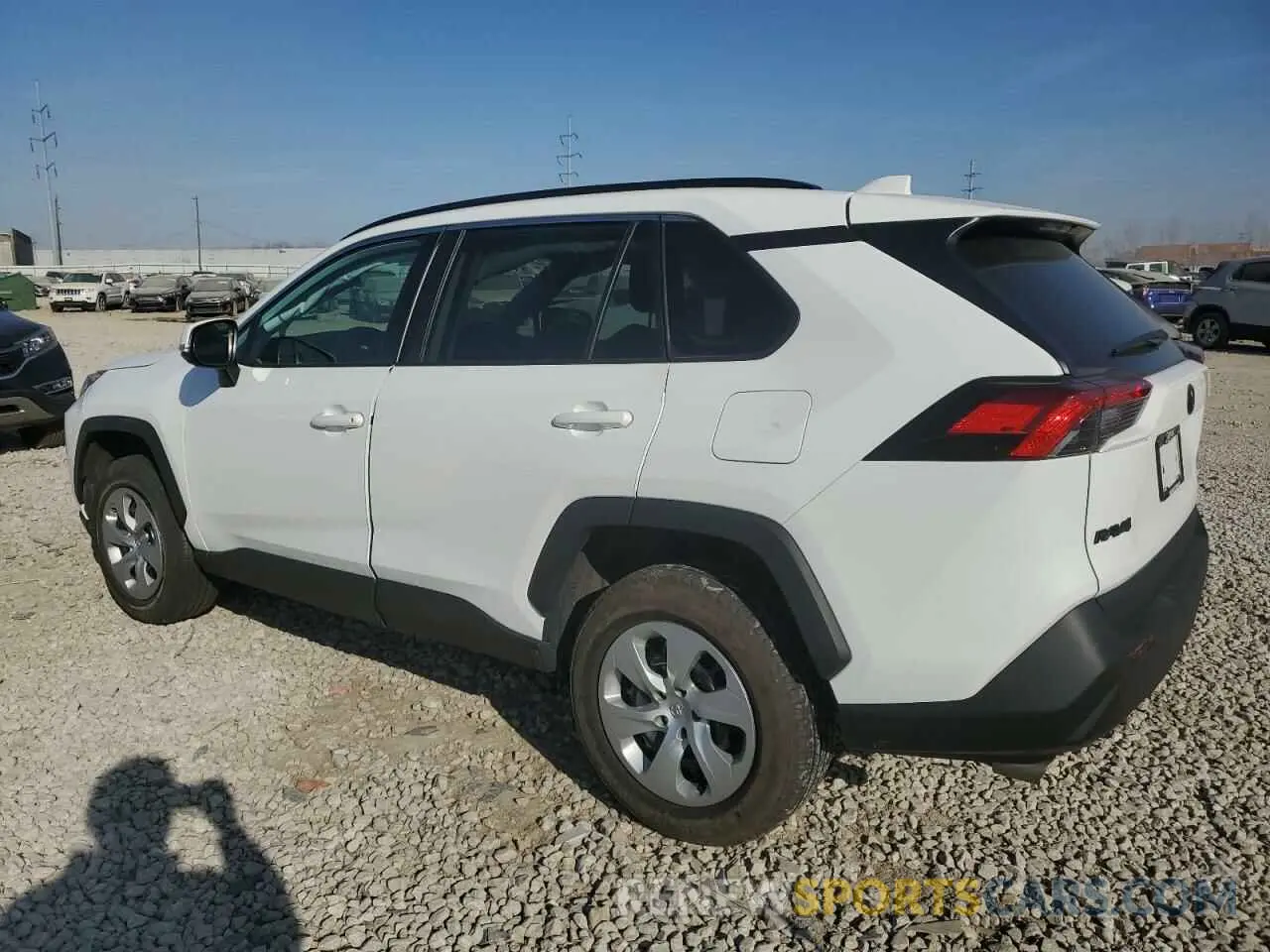 2 Фотография поврежденного автомобиля 2T3K1RFV6MW126345 TOYOTA RAV4 2021
