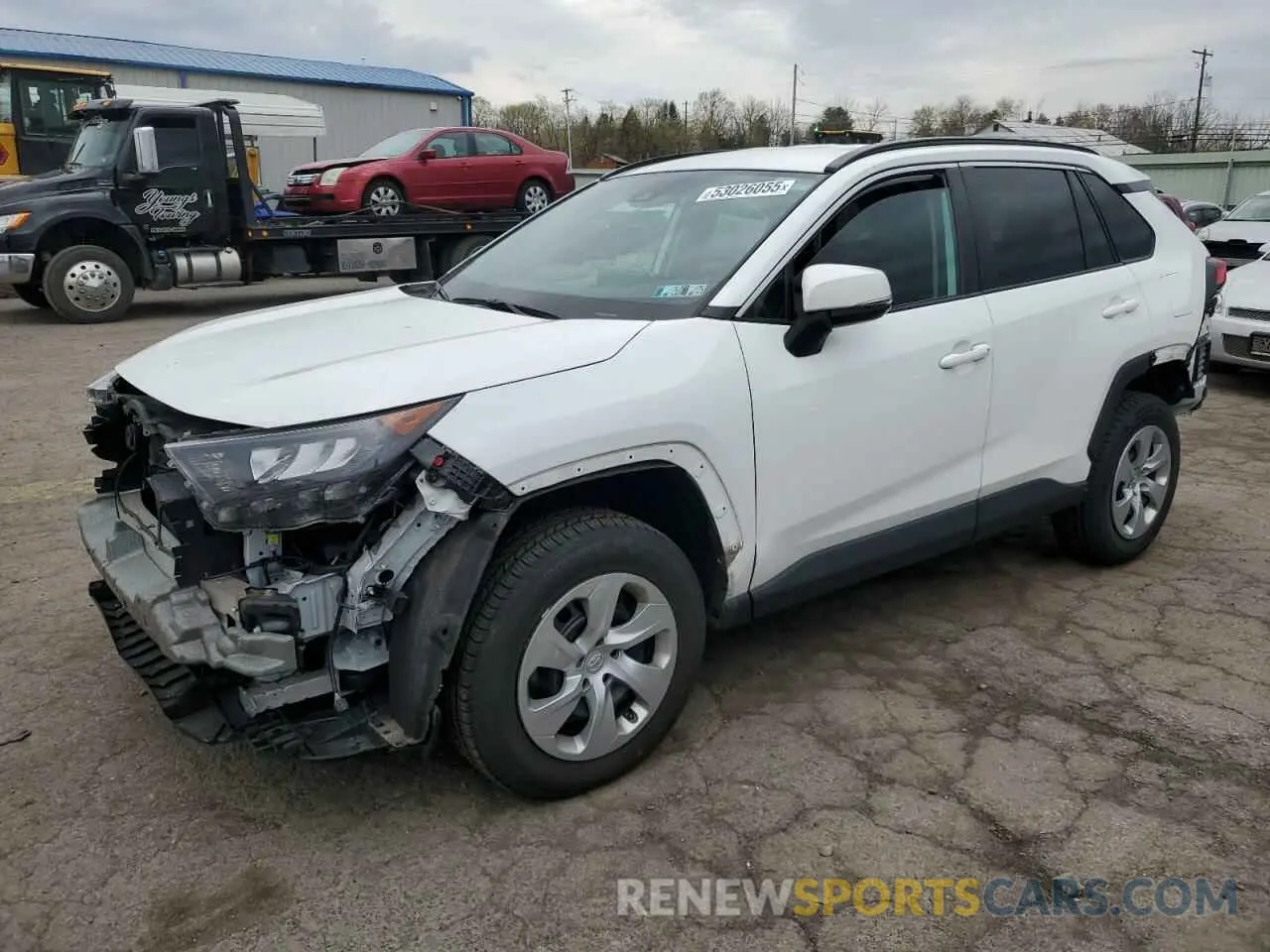 1 Фотография поврежденного автомобиля 2T3K1RFV7MC160196 TOYOTA RAV4 2021