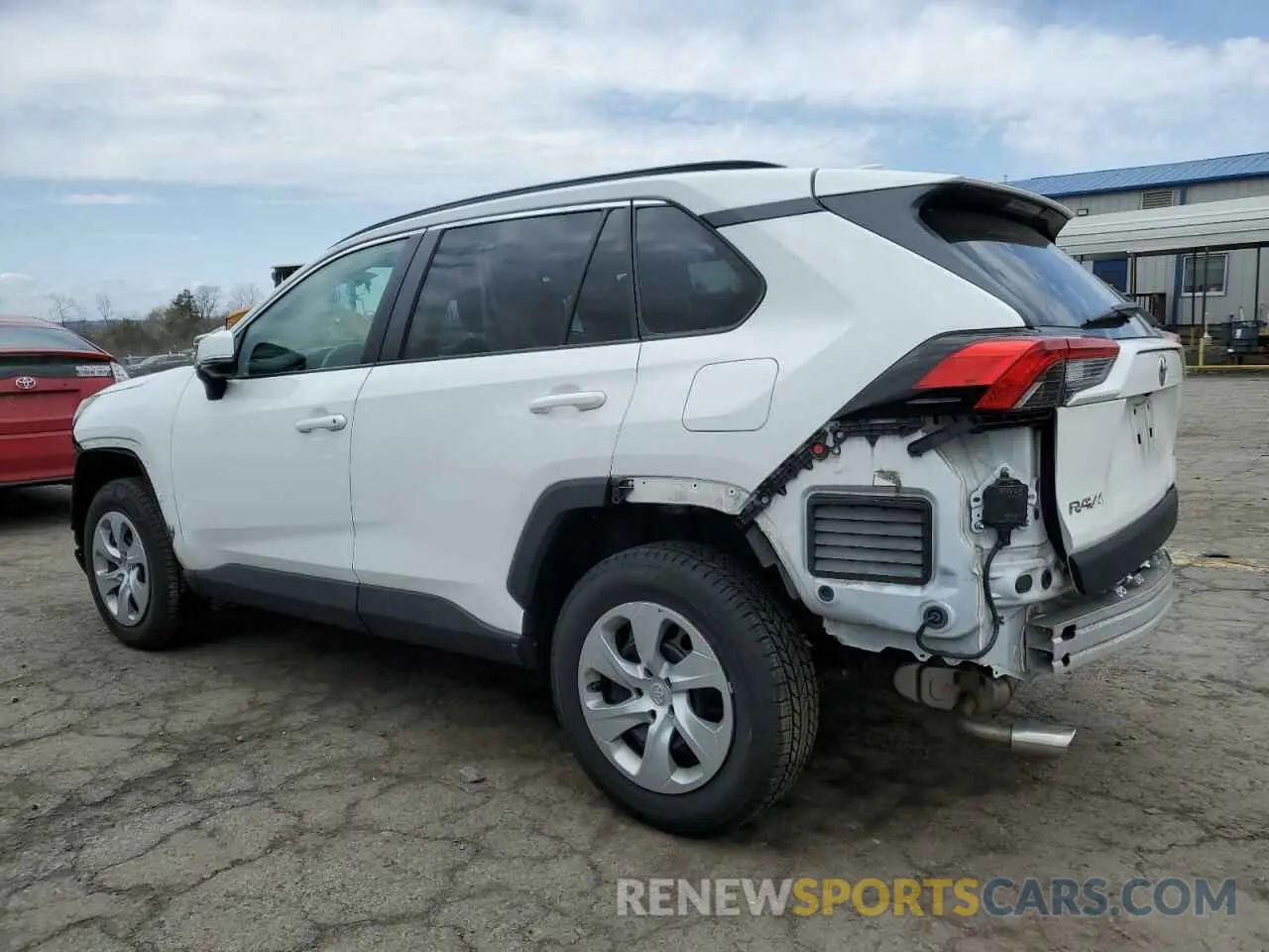 2 Фотография поврежденного автомобиля 2T3K1RFV7MC160196 TOYOTA RAV4 2021
