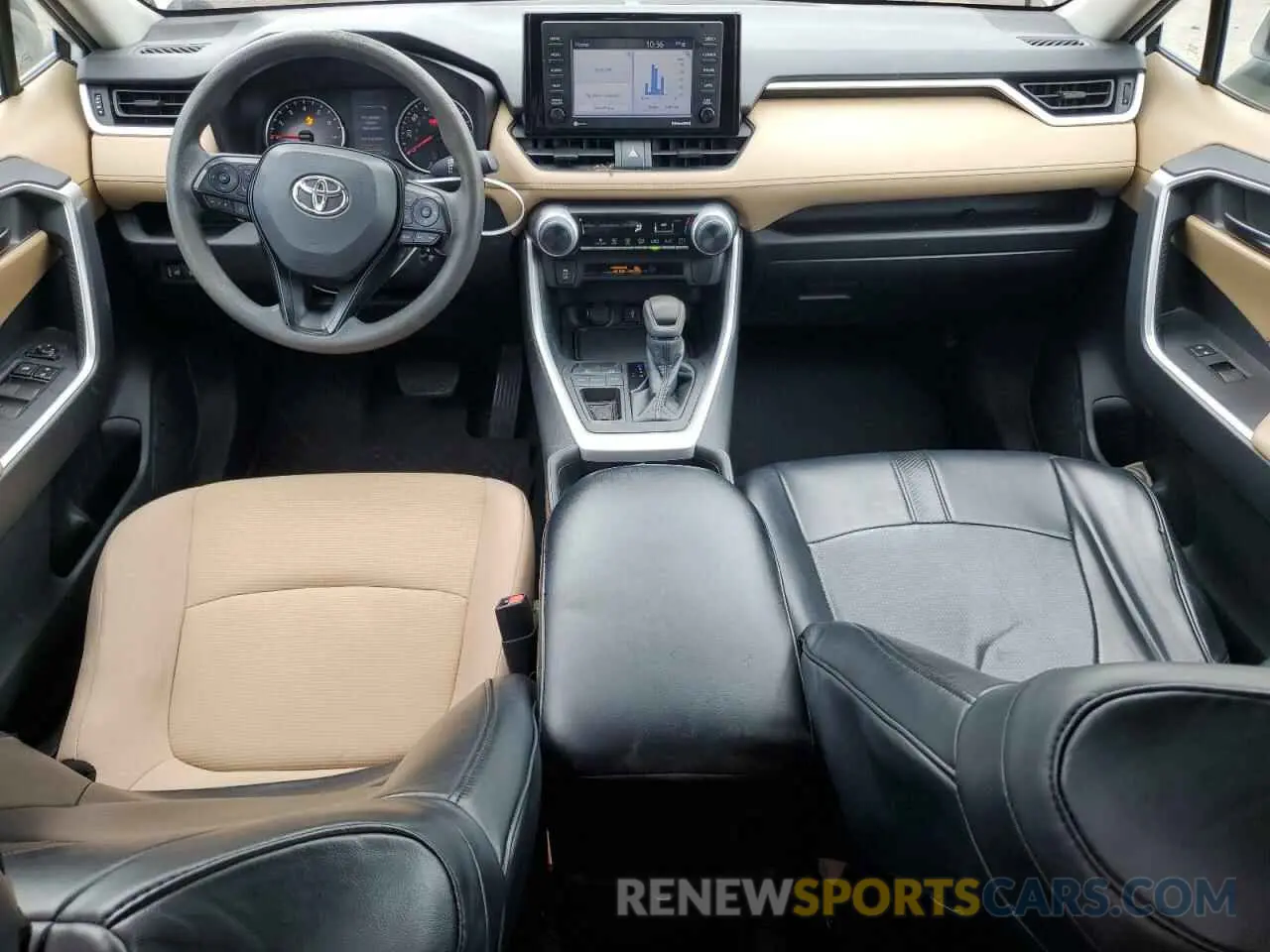 8 Фотография поврежденного автомобиля 2T3K1RFV7MC160196 TOYOTA RAV4 2021