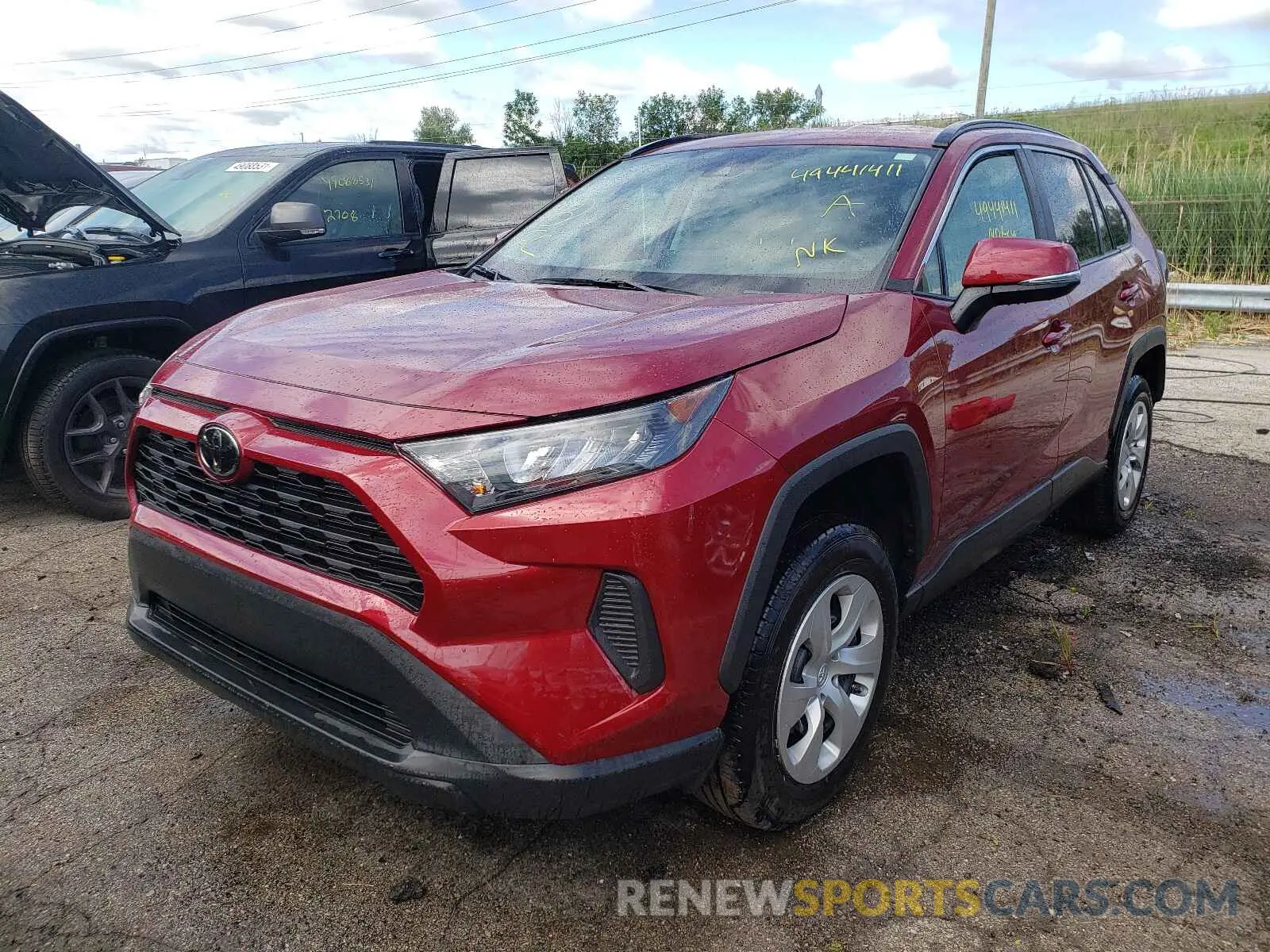 2 Фотография поврежденного автомобиля 2T3K1RFV9MW108874 TOYOTA RAV4 2021