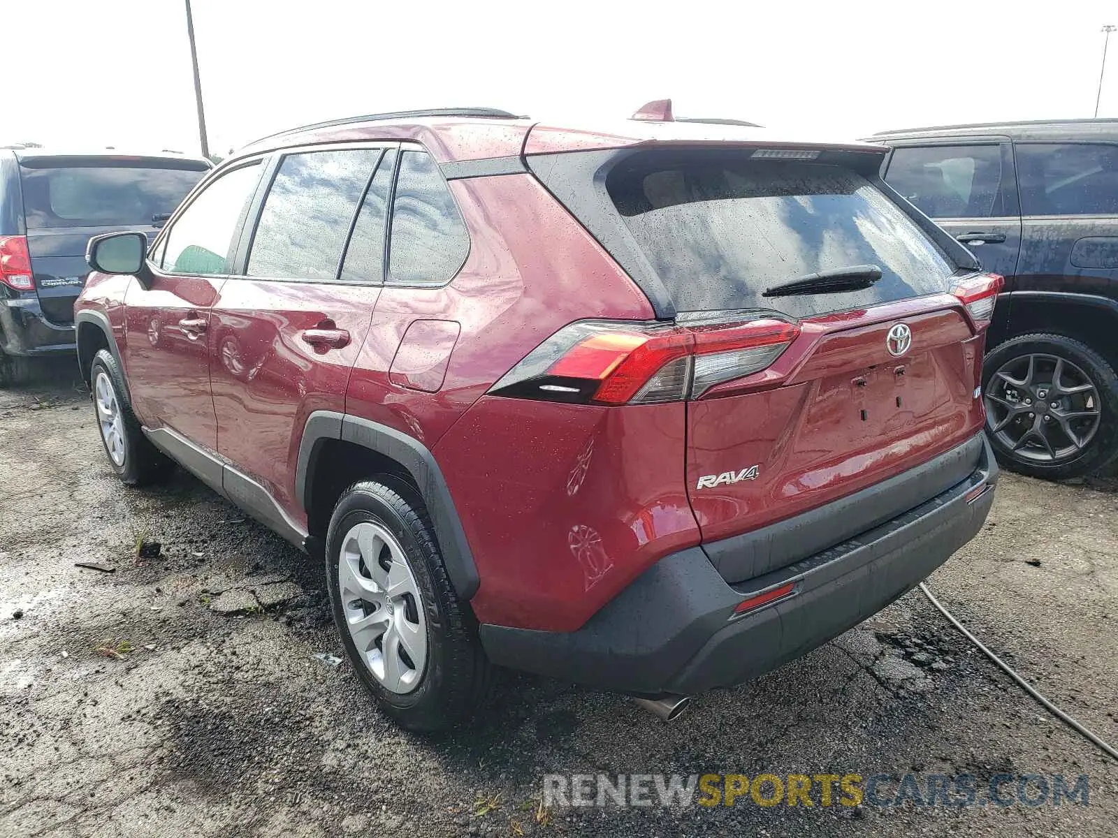 3 Фотография поврежденного автомобиля 2T3K1RFV9MW108874 TOYOTA RAV4 2021