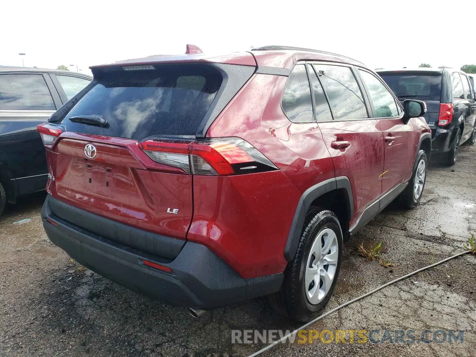 4 Фотография поврежденного автомобиля 2T3K1RFV9MW108874 TOYOTA RAV4 2021