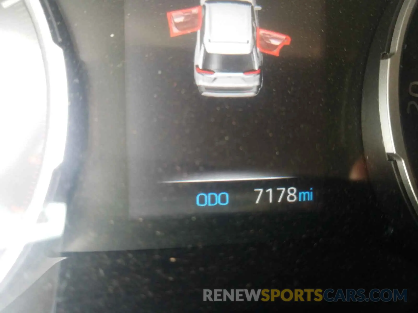 8 Фотография поврежденного автомобиля 2T3K1RFV9MW108874 TOYOTA RAV4 2021