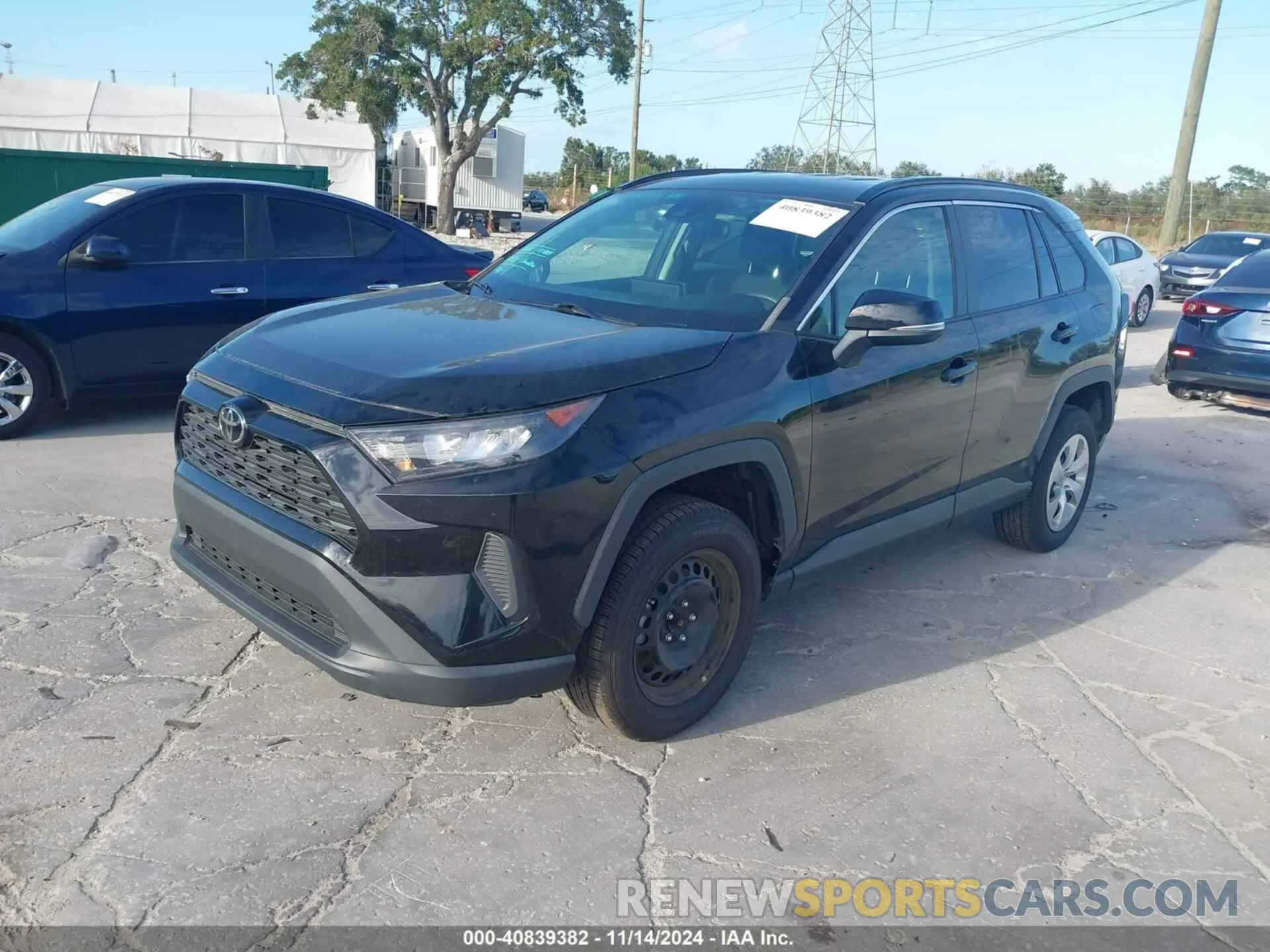 2 Photograph of a damaged car 2T3K1RFV9MW166760 TOYOTA RAV4 2021
