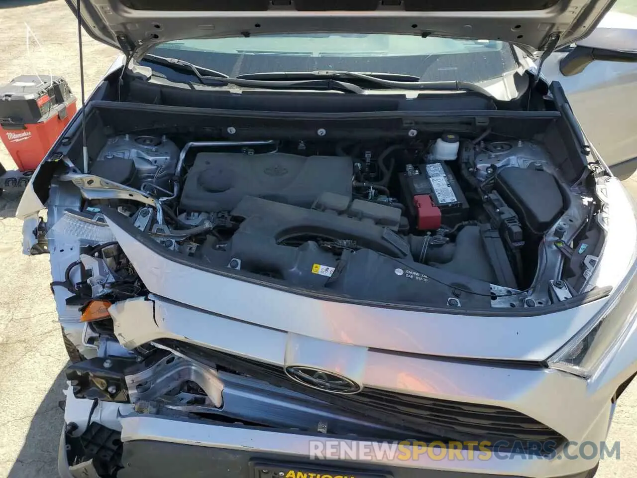 11 Photograph of a damaged car 2T3K1RFVXMC126883 TOYOTA RAV4 2021